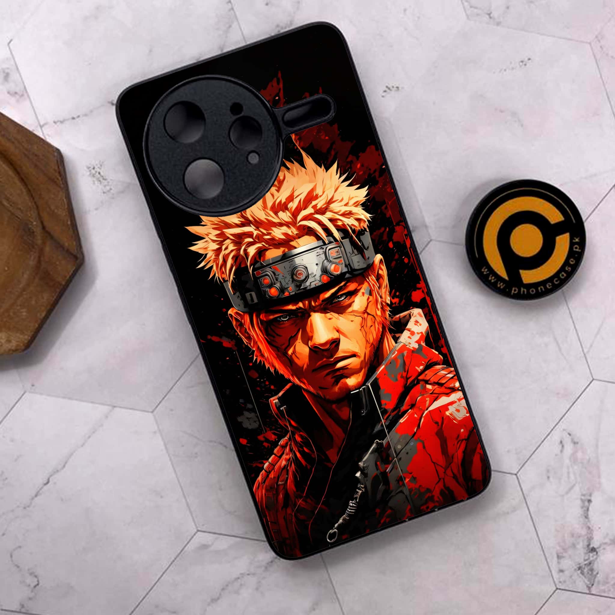 Xiaomi Poco F7 Ultra 5G - Anime 2.0 Series - Premium Metal Printed soft Bumper shock Proof Case