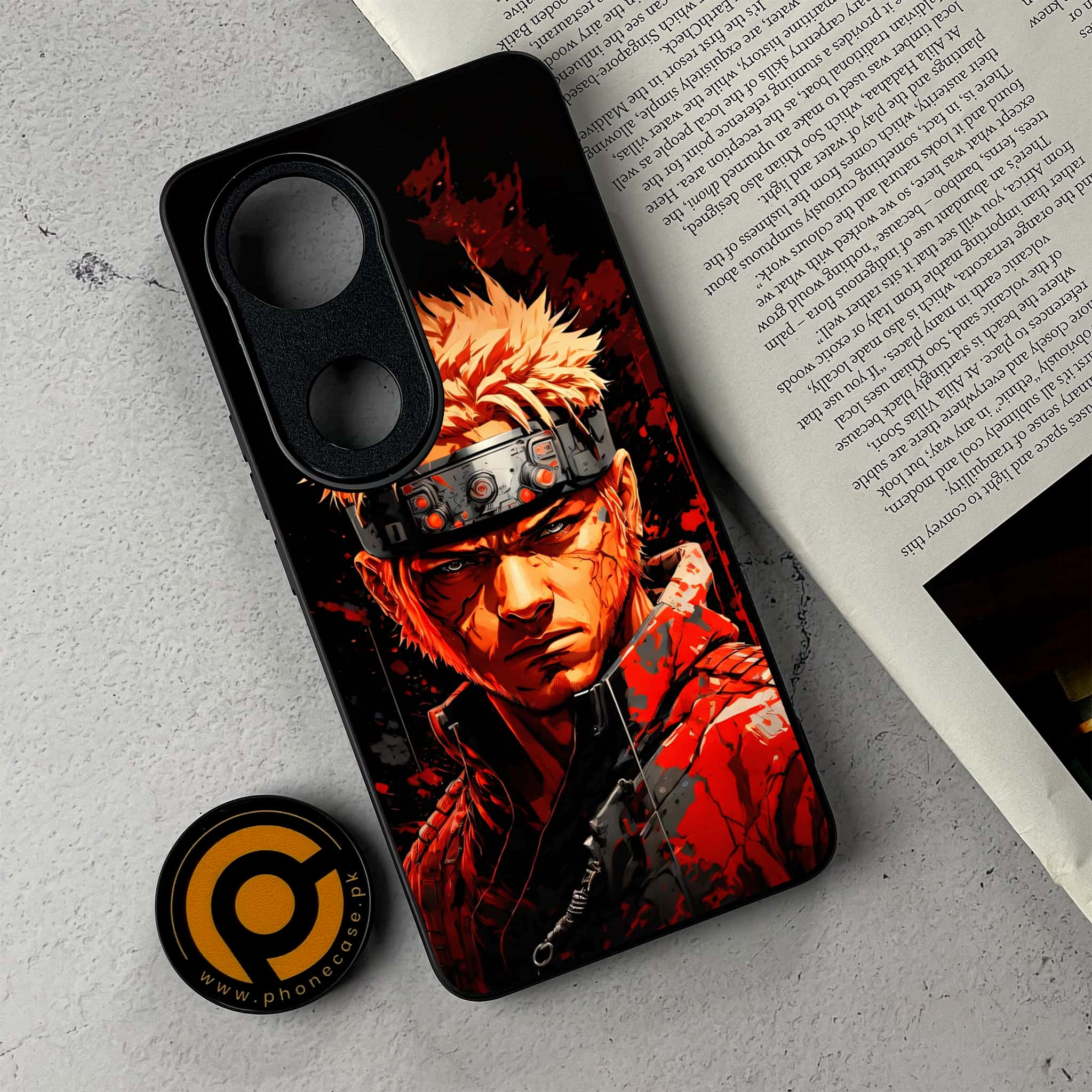Vivo V50 - Anime 2.0 Series - Premium Metal Printed Soft Bumper Shockproof Case
