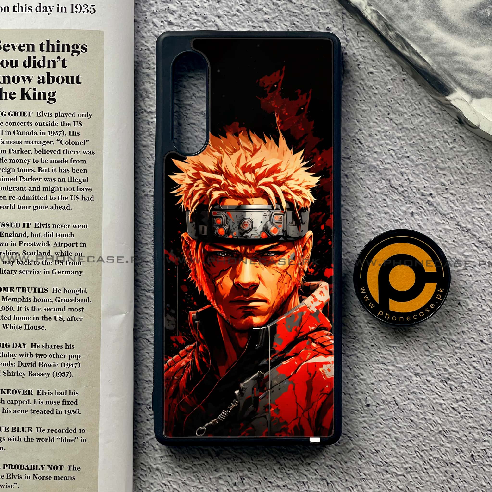 LG Velvet - Anime 2.0 Series - Premium Printed Glass soft Bumper shock Proof Case