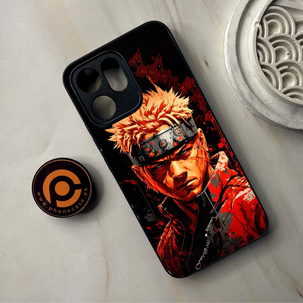 Oppo Reno 14F - Anime 2.0 Series - Premium Metal Printed Soft Bumper Shockproof Case