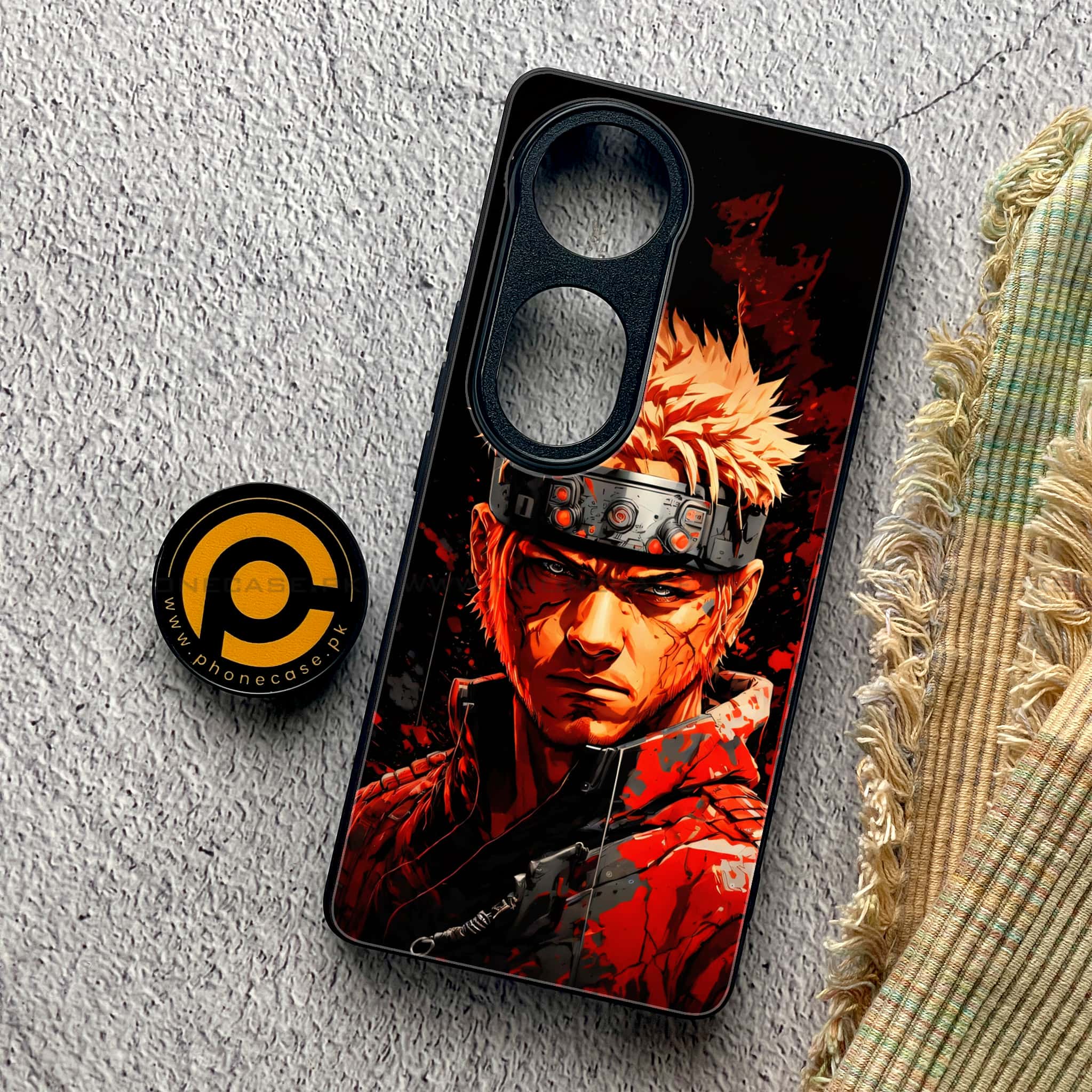 Vivo V40 Pro - Anime 2.0 Series - Premium Metal Printed soft Bumper shock Proof Case