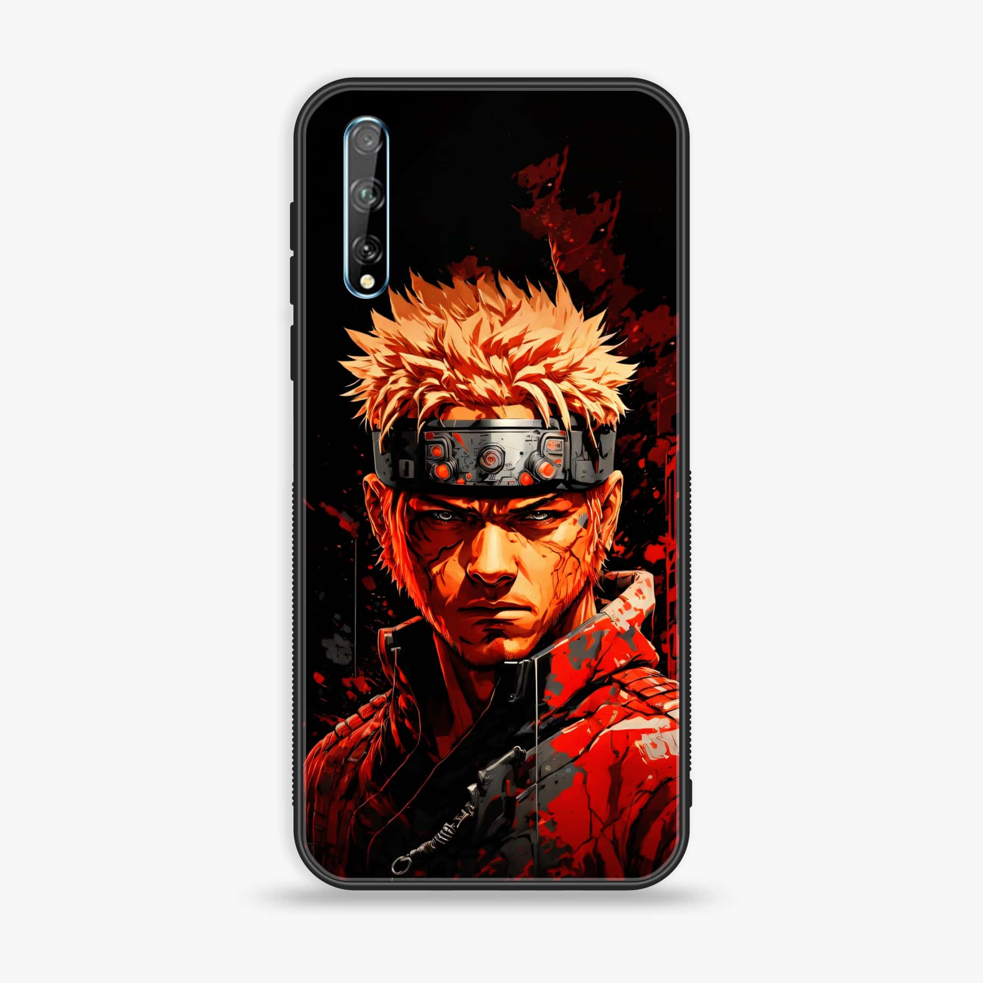 Huawei Y8p - Anime 2.0 Series - Premium Printed Glass soft Bumper shock Proof Case