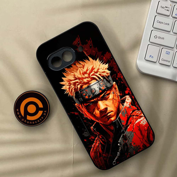 Google Pixel 9a - Anime 2.0 Design 5- Premium Metal Printed soft Bumper Shock Proof Case CS-45222