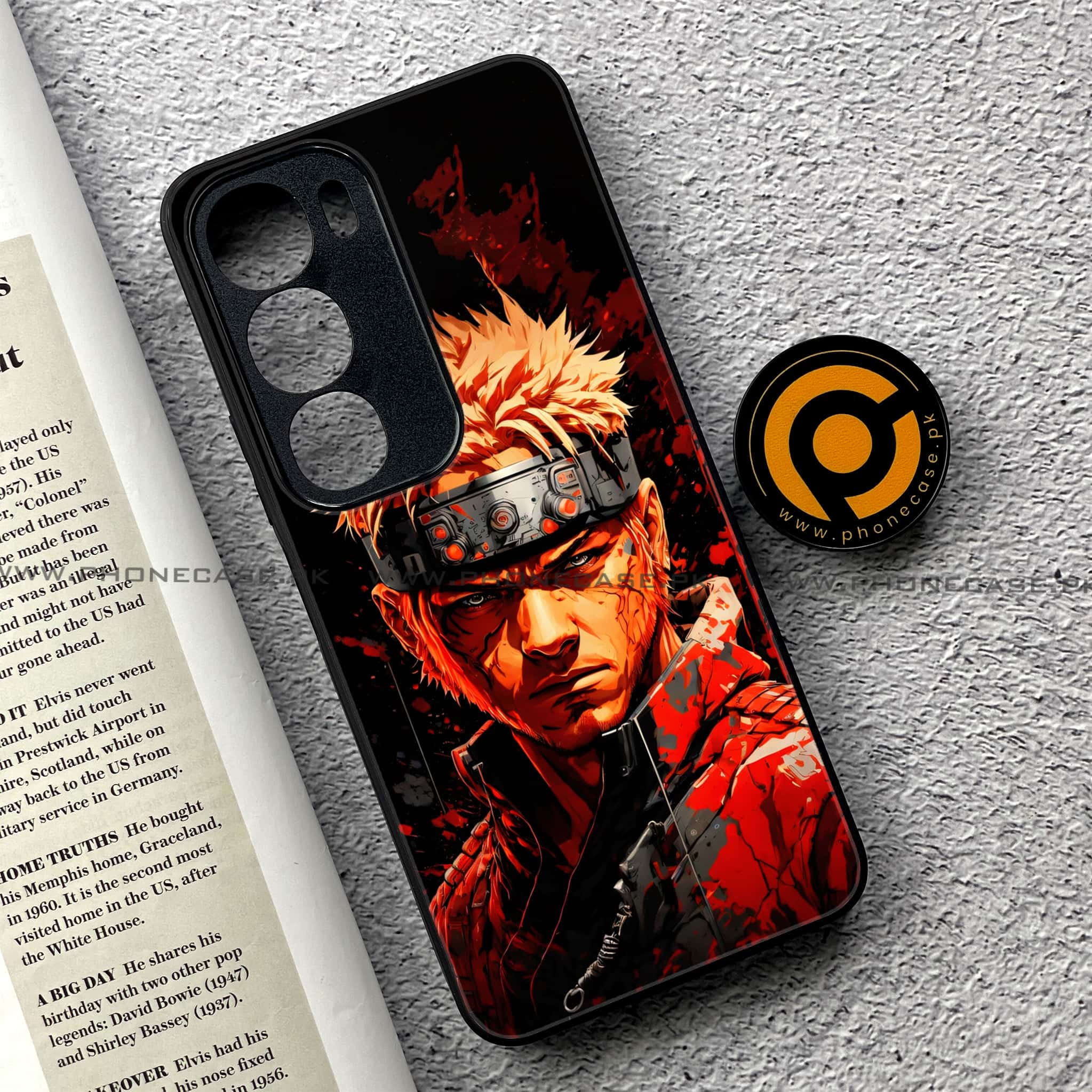 Vivo Y19s Pro - Anime 2.0 Series - Premium Metal Printed soft Bumper shock Proof Case