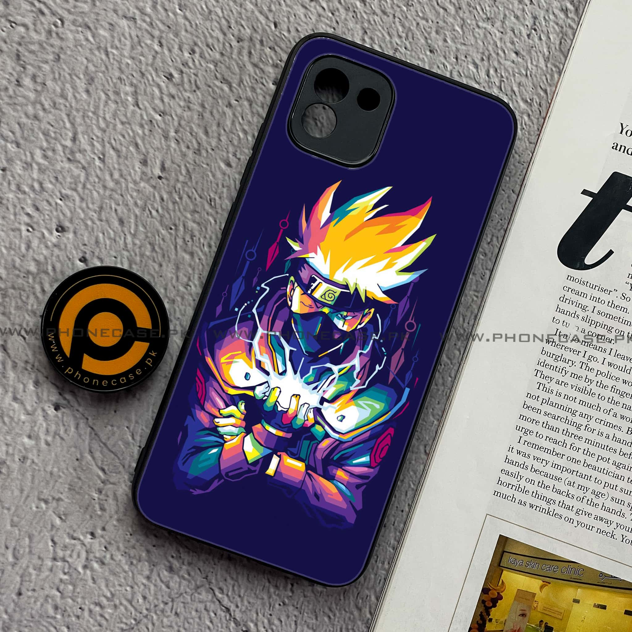 Samsung Galaxy A03 - Anime 2.0 Series - Premium Printed Glass soft Bumper shock Proof Case