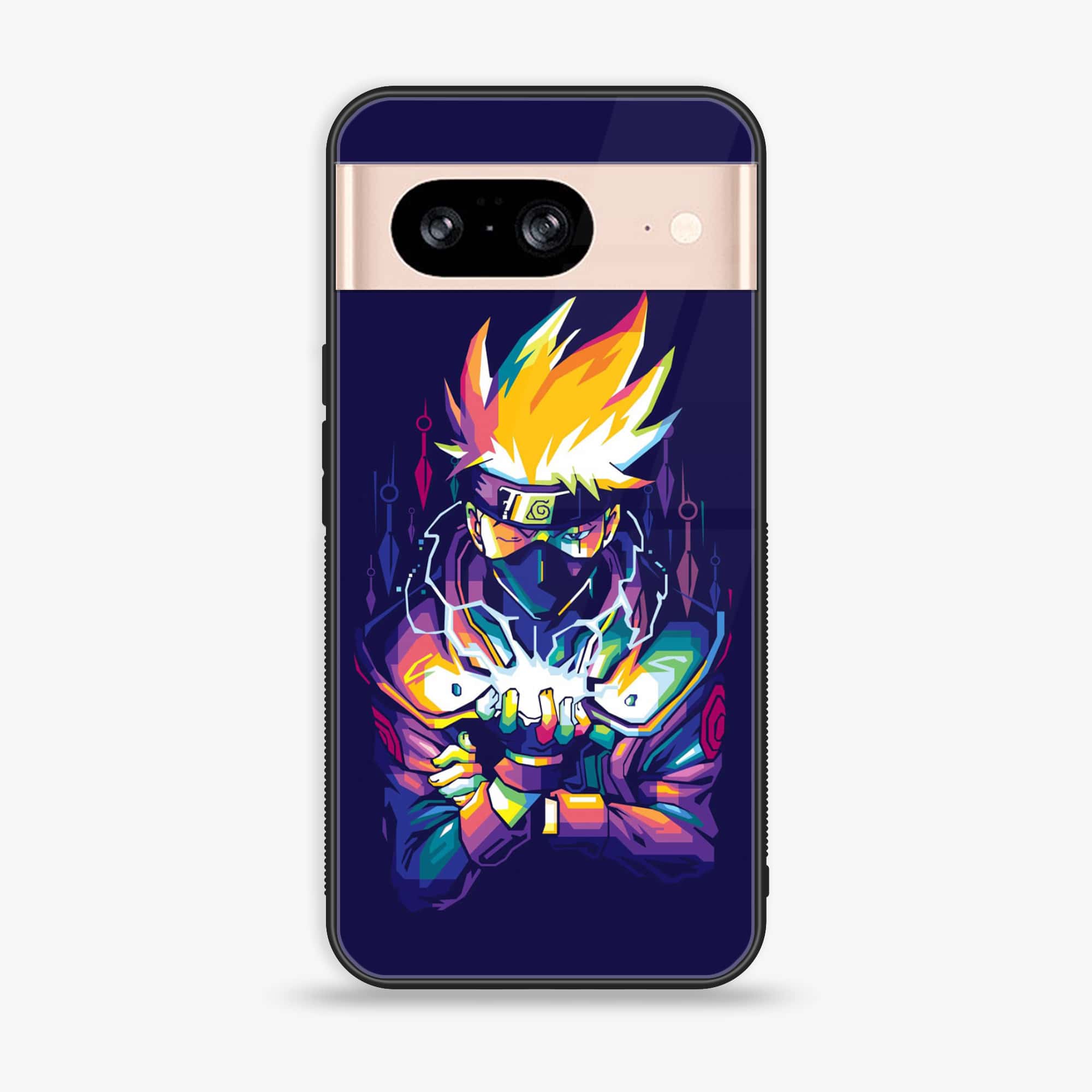 Google Pixel 8 - Anime 2.0 Series - Premium Metal Printed soft Bumper Shock Proof Case