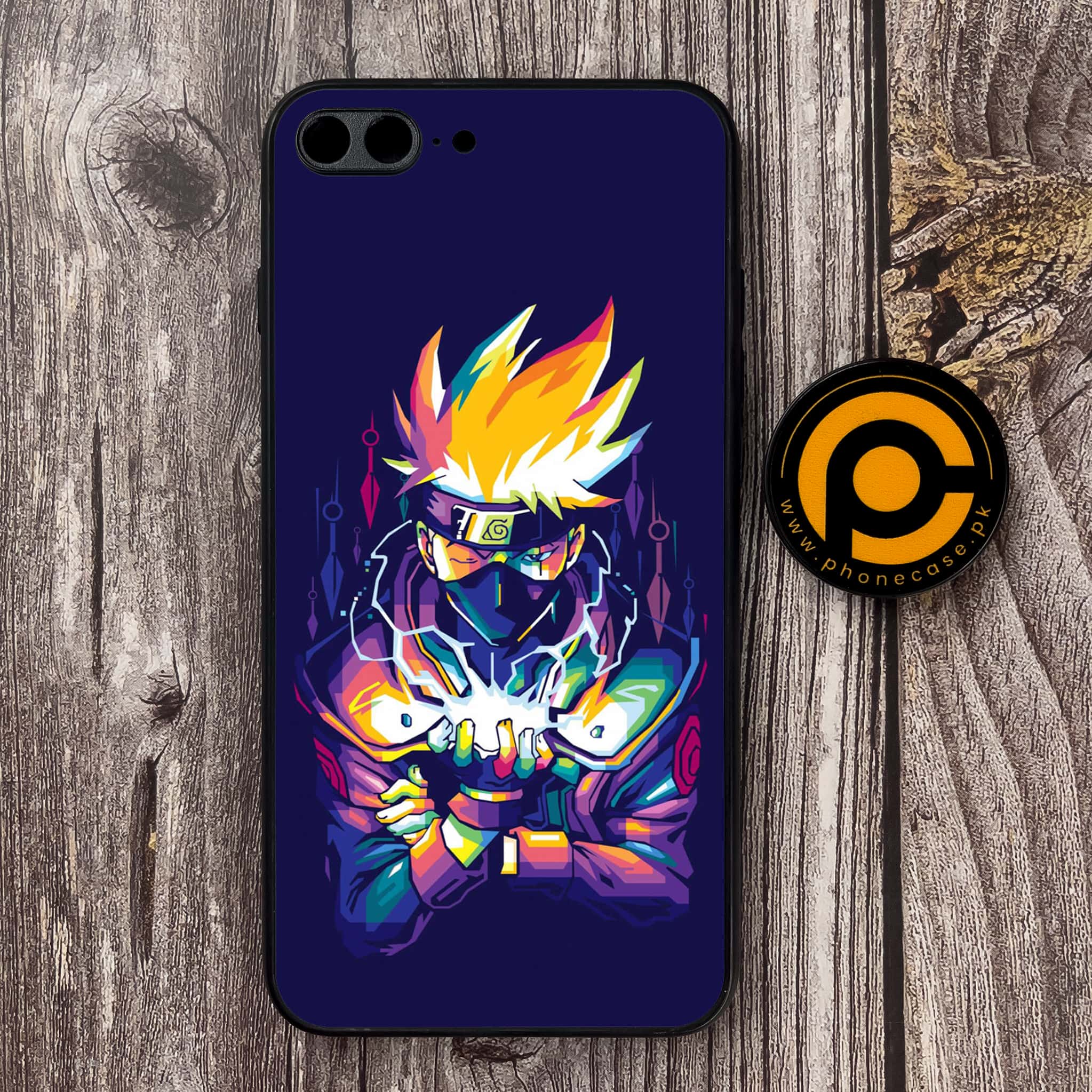 iPhone 7 Plus/ 8 Plus - Anime 2.0 Series - Premium Metal Printed soft Bumper shock Proof Case