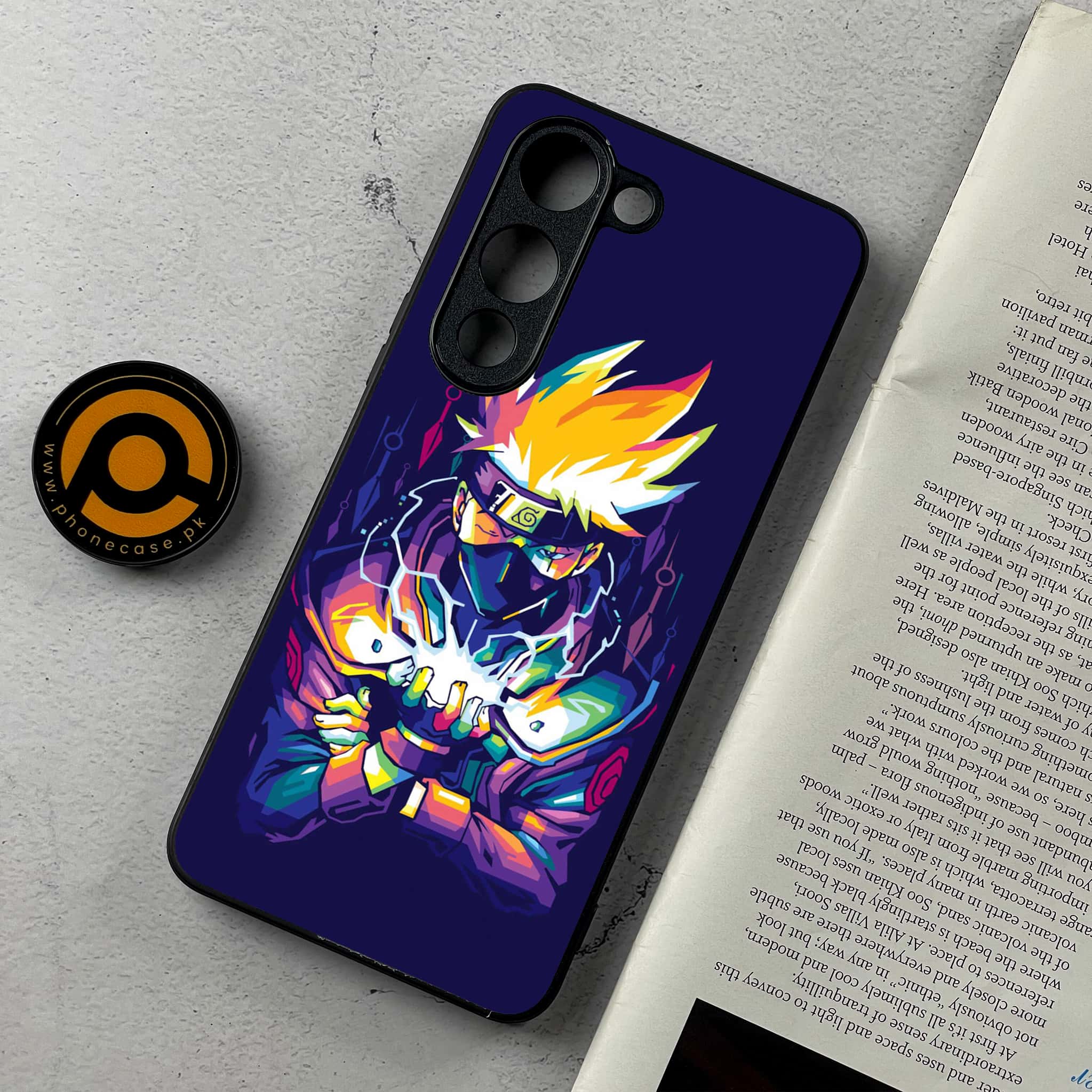 Vivo Y04 - Anime 2.0 Series - Premium Metal Printed Soft Bumper Shockproof Case