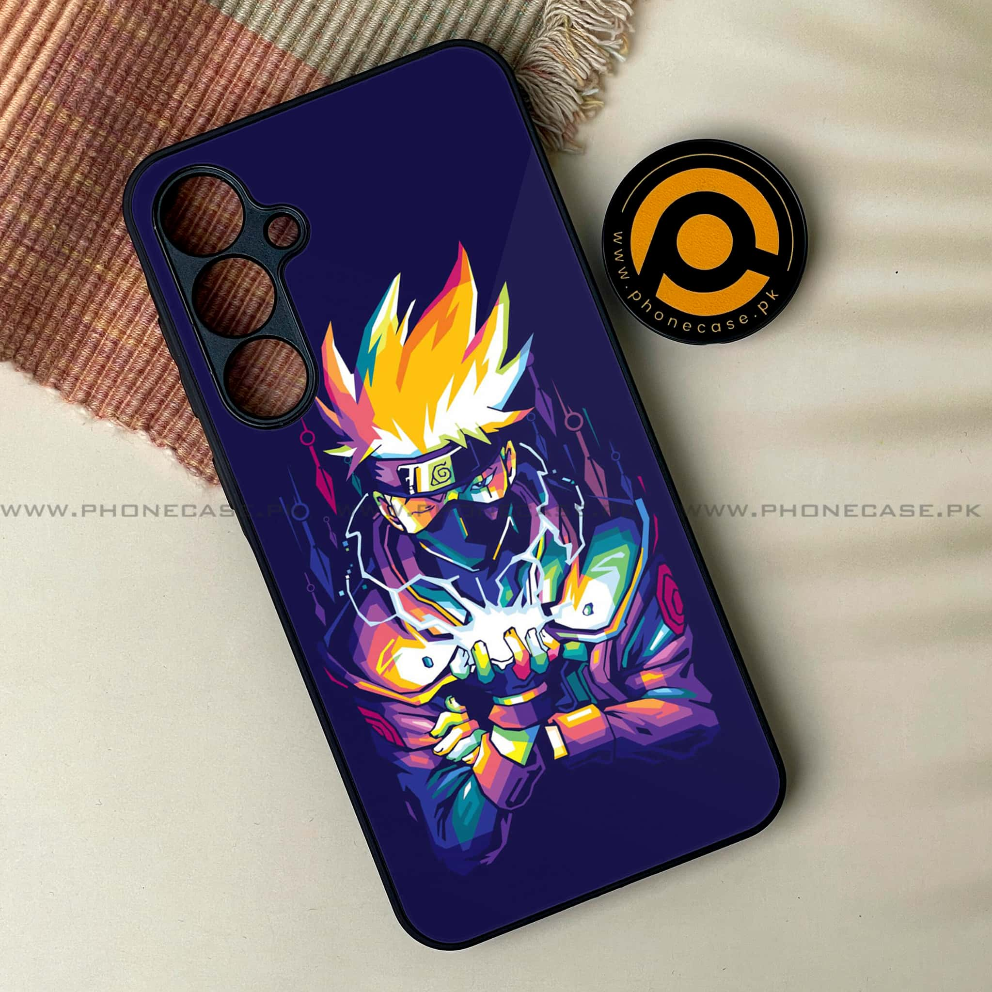 Samsung Galaxy A16 - Anime 2.0 Series - Premium Printed Glass soft Bumper shock Proof Case