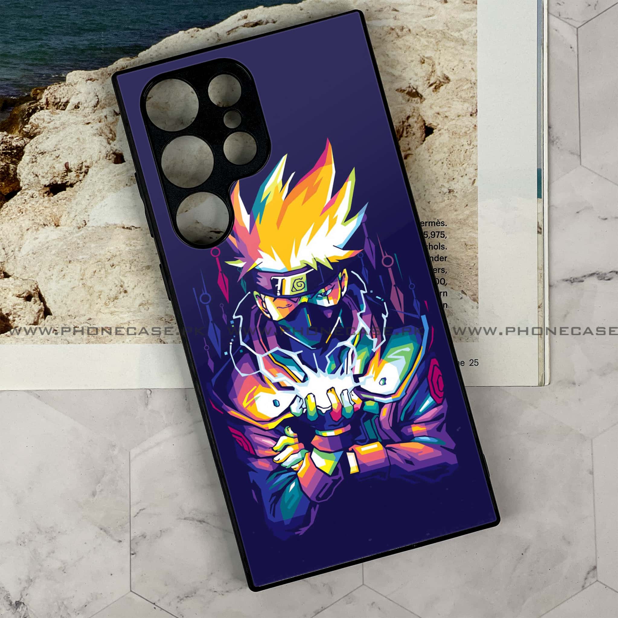 Samsung Galaxy S24 Ultra - Anime 2.0 Series - Premium Metal Printed soft Bumper shock Proof Case