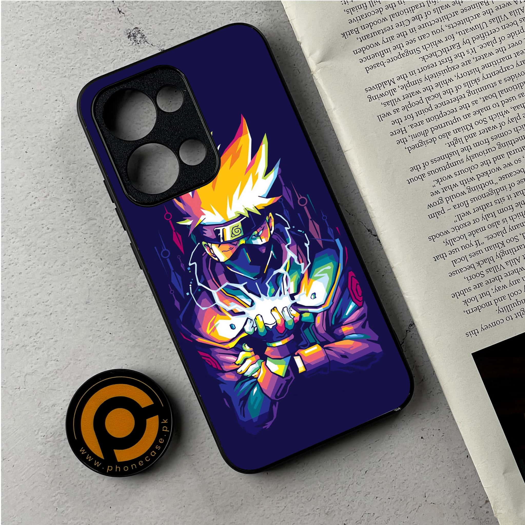 Oppo Reno 13 - Anime 2.0 Series - Premium Metal Printed Soft Bumper Shockproof Case