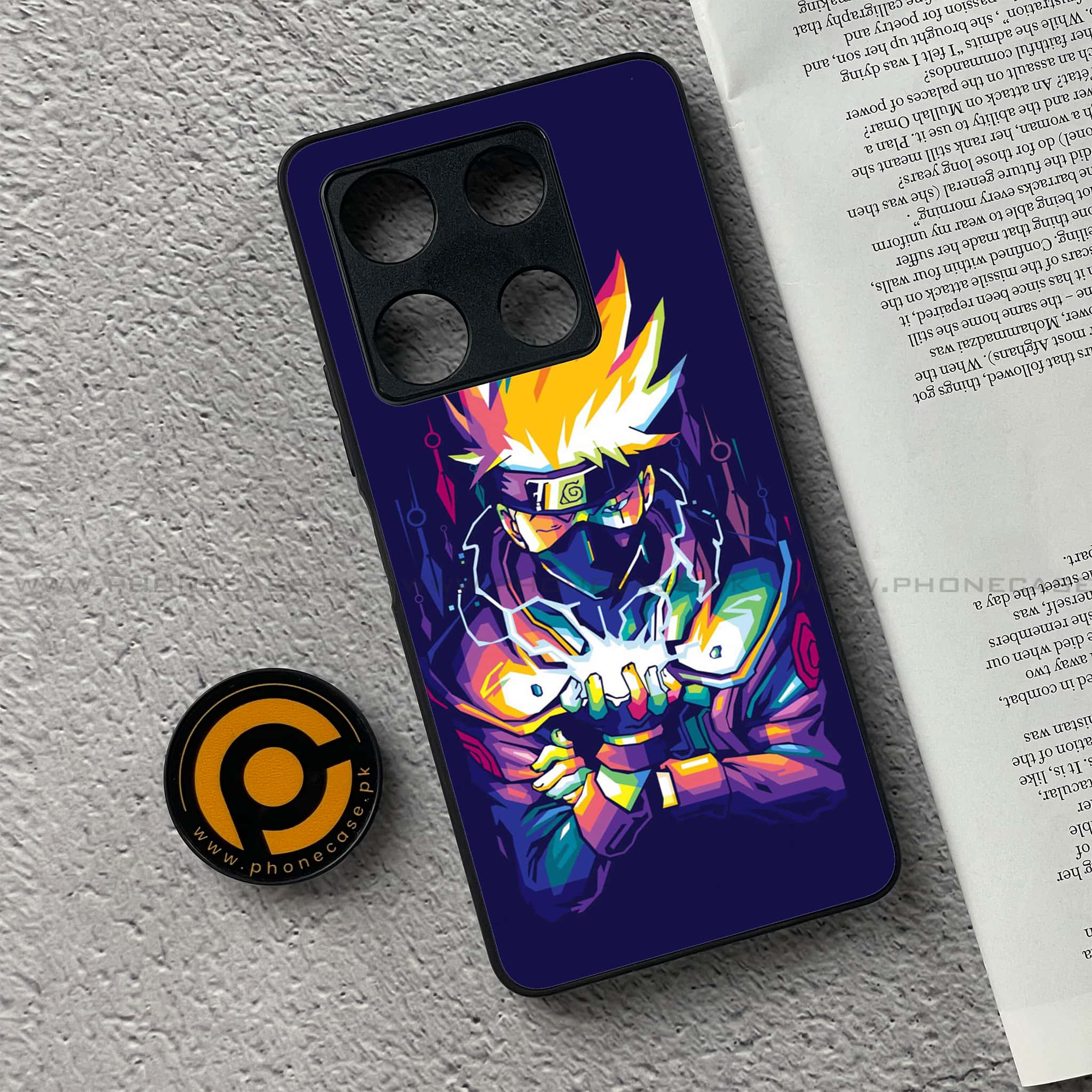 Infinix Note 30 Pro - Anime 2.0 Series - Premium Metal Printed soft Bumper shock Proof Case