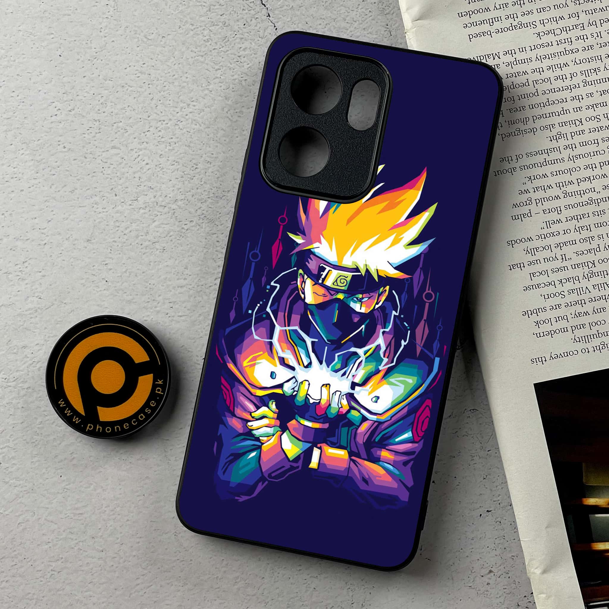 Oppo Reno 13F - Anime 2.0 Series - Premium Metal Printed Soft Bumper Shockproof Case