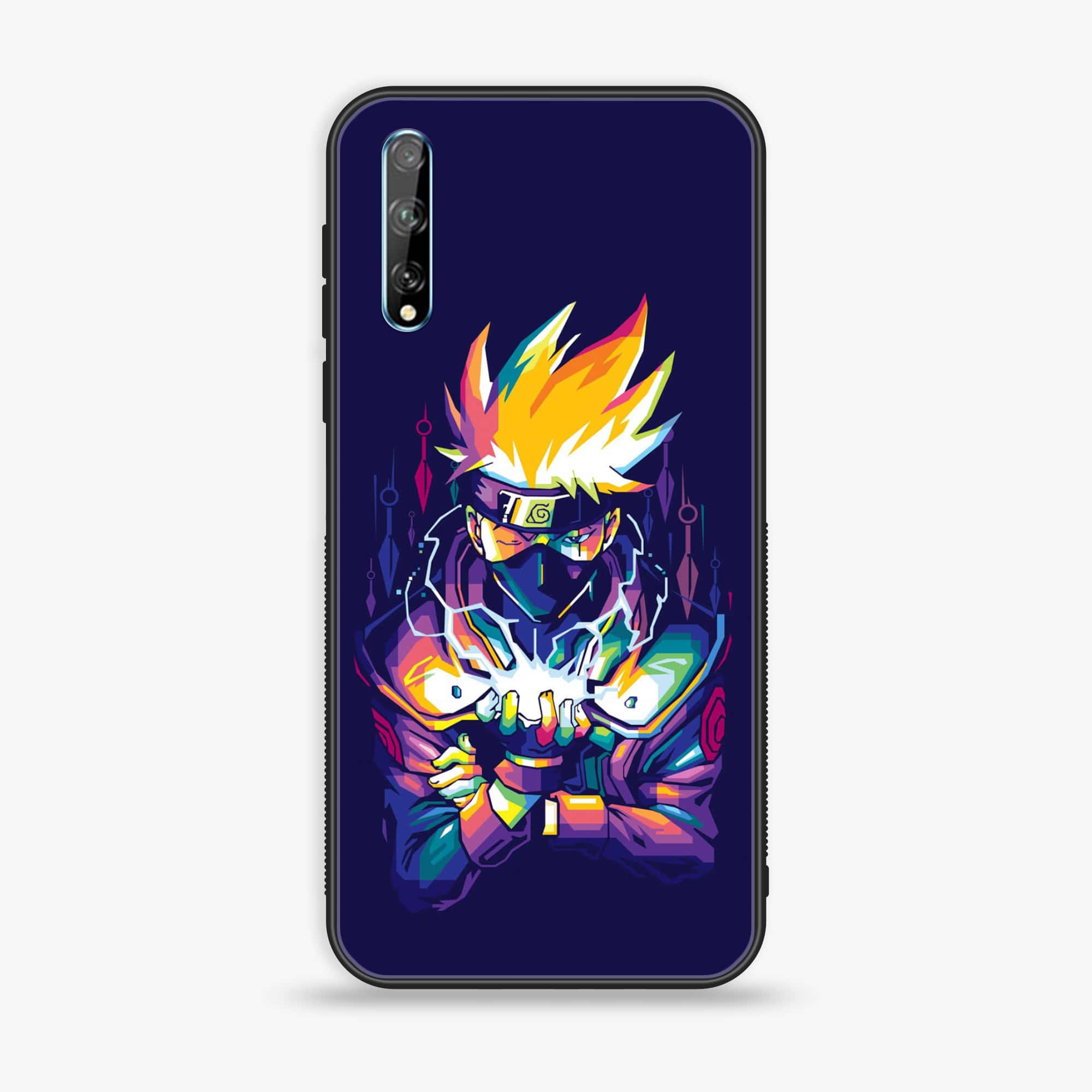 Huawei Y8p - Anime 2.0 Series - Premium Printed Glass soft Bumper shock Proof Case