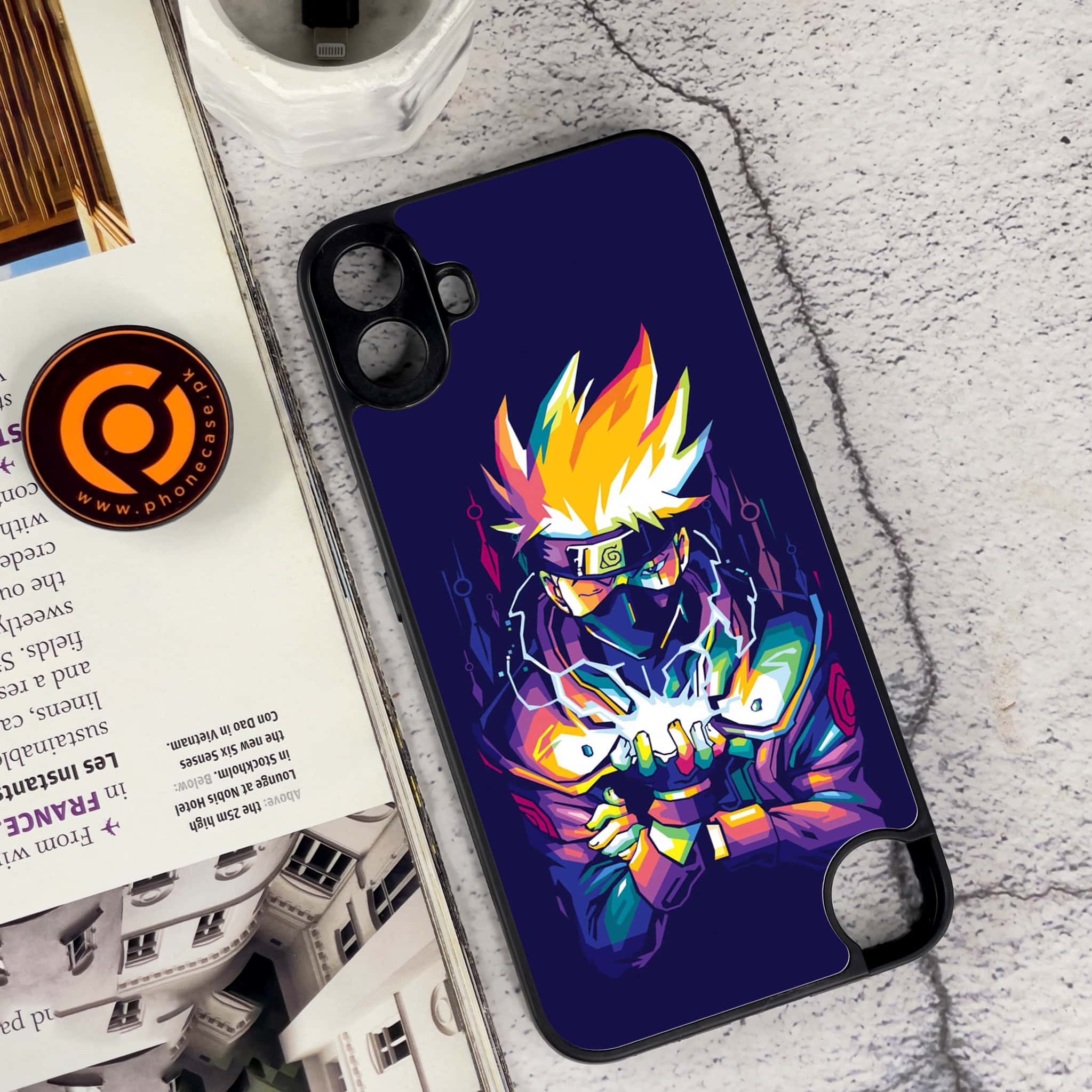 Nothing CMF Phone 1 - Anime 2.0 Series - Premium Metal Printed soft Bumper Shock Proof Case