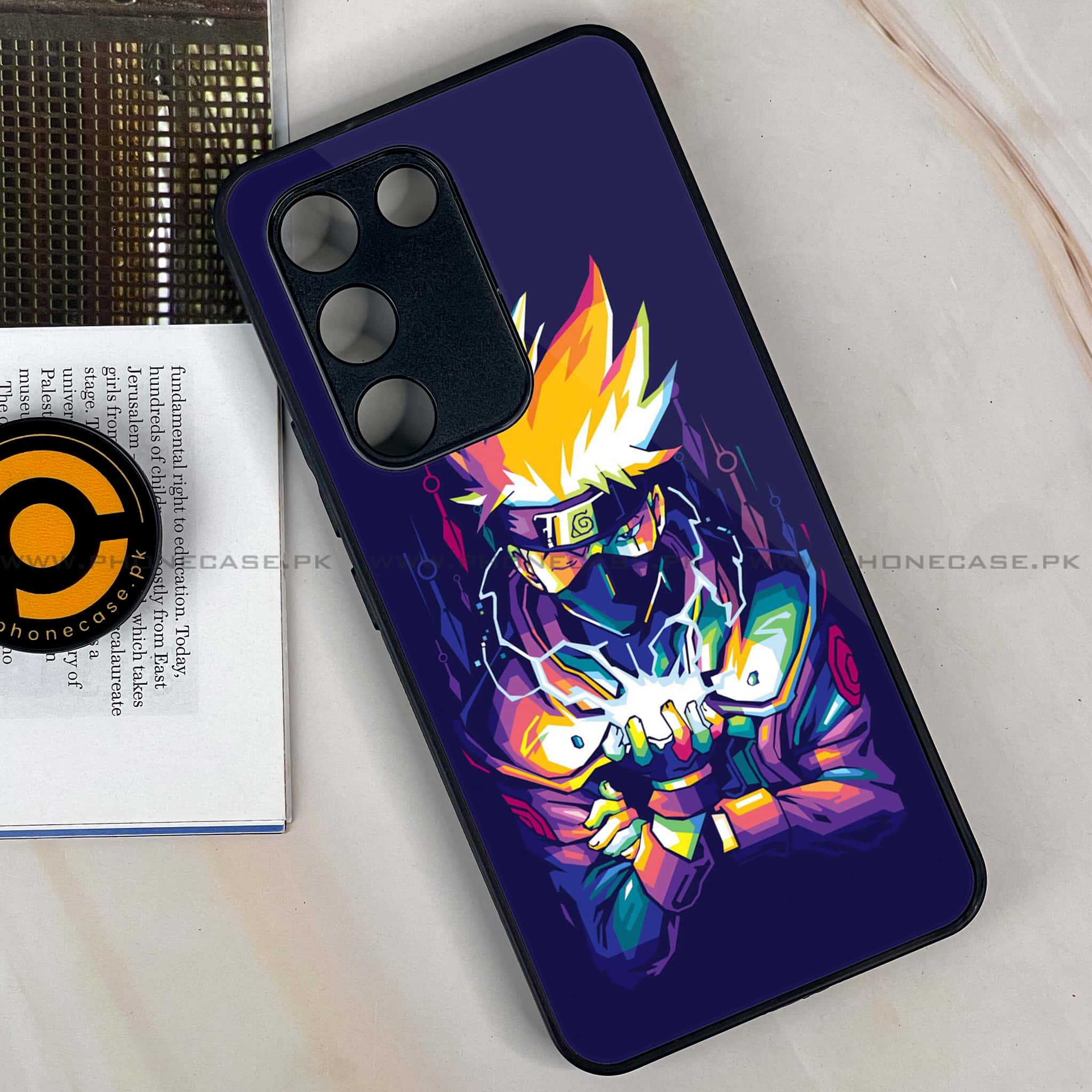 Vivo Y200e -  Anime 2.0 Series - Premium Metal Printed soft Bumper shock Proof Case