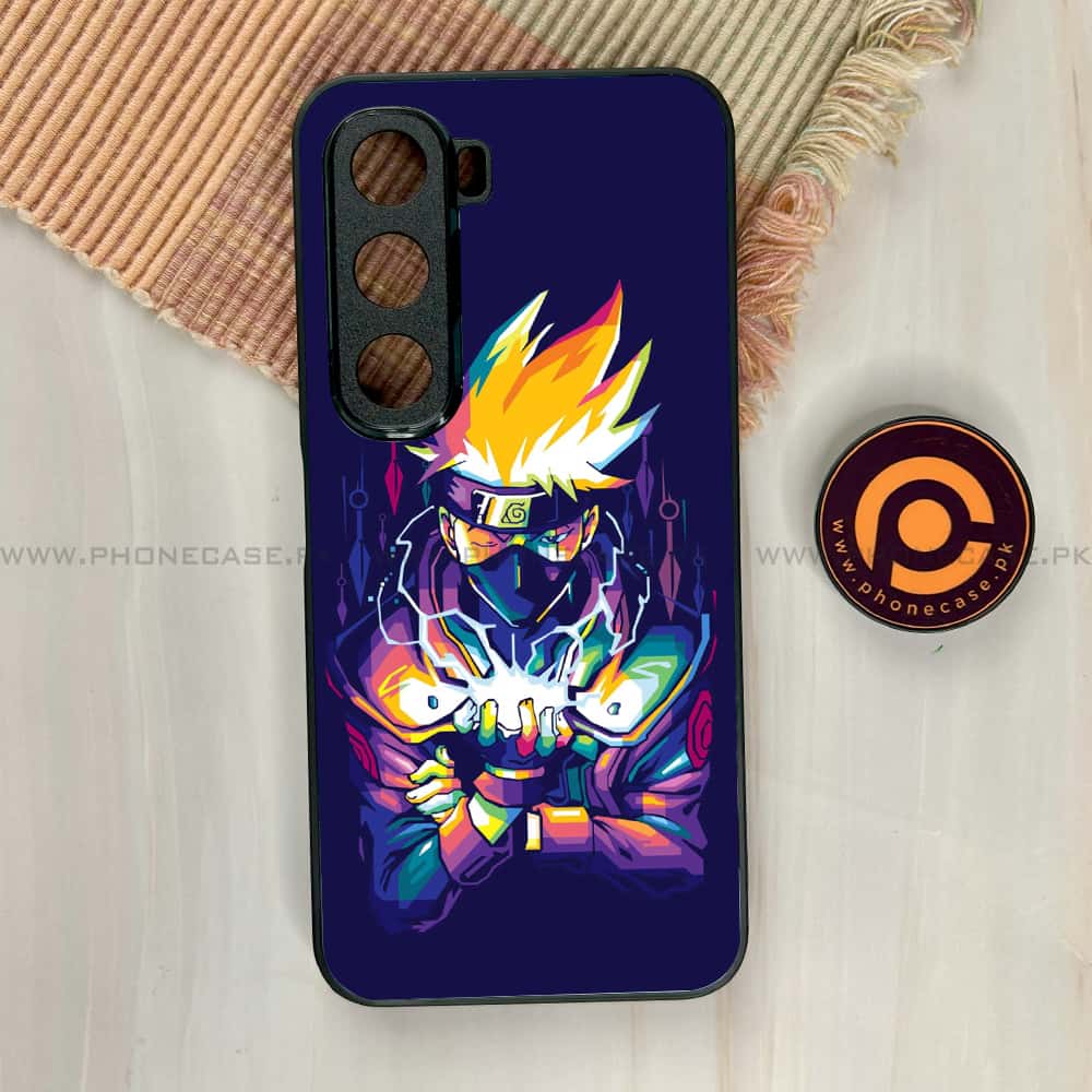 Infinix Hot 60i - Anime 2.0 Series - Premium Metal Printed soft Bumper shock Proof Case