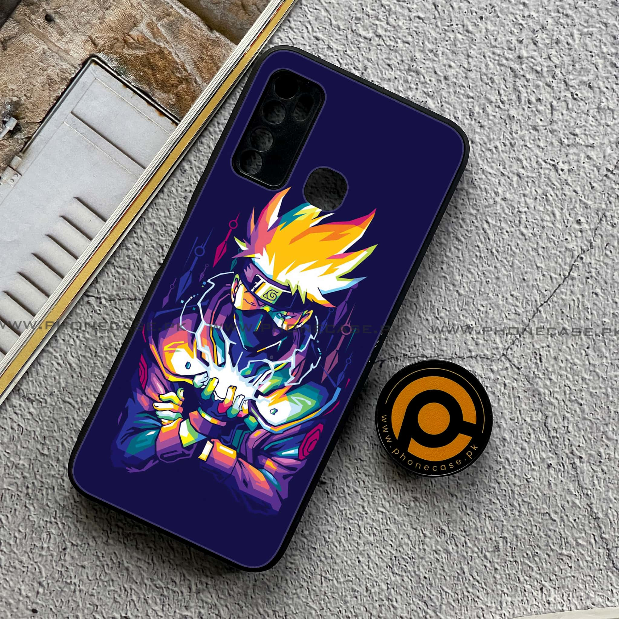 Infinix Note 7 Lite - Anime 2.0 Series - Premium Printed Metal soft Bumper shock Proof Case