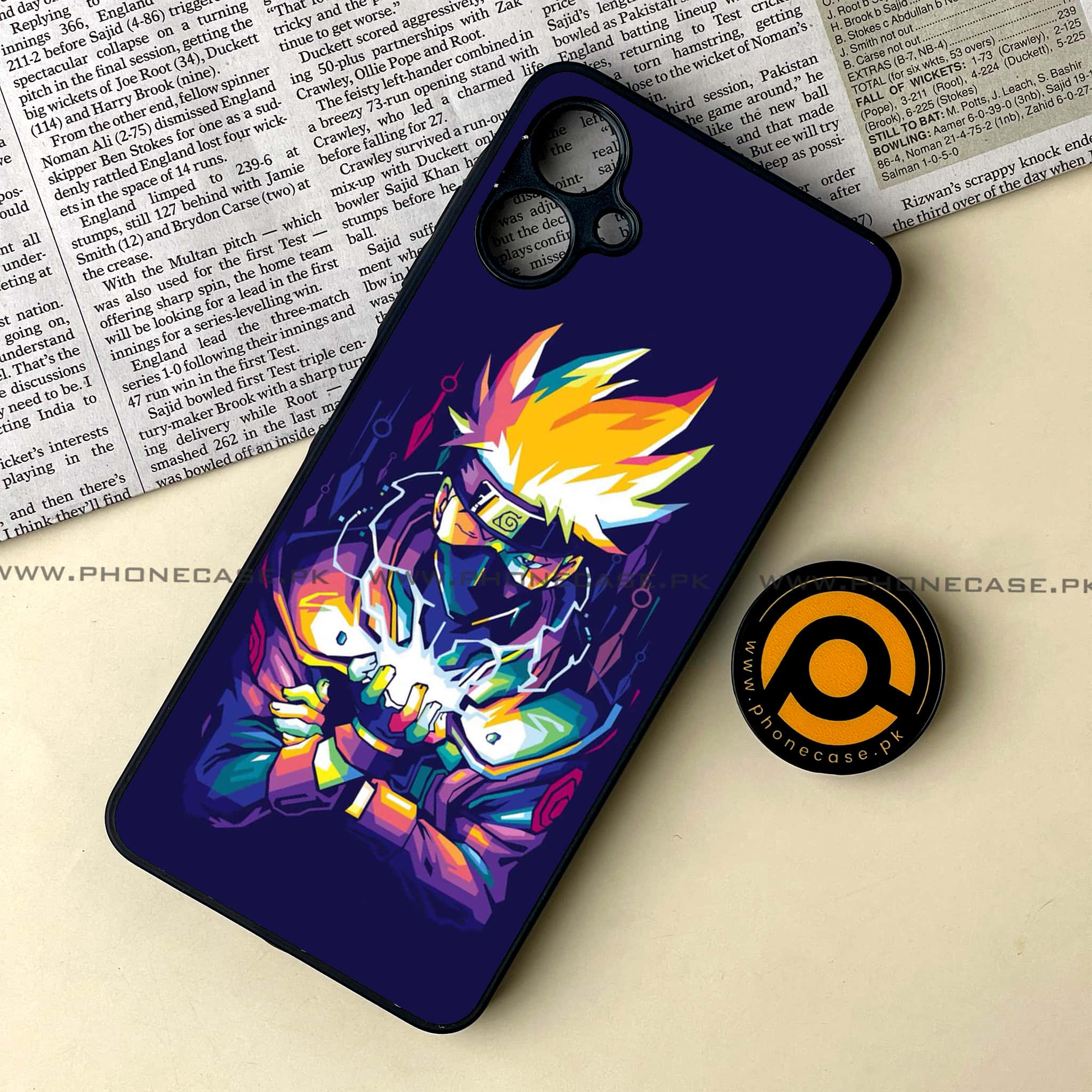 Samsung Galaxy A06  - Anime 2.0 Series - Premium Metal Printed soft Bumper shock Proof Case