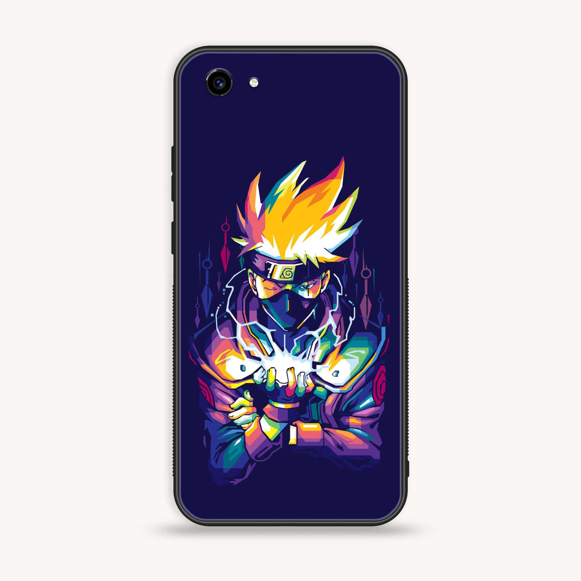 Vivo Y83 - Anime 2.0 Series - Premium Printed Glass soft Bumper shock Proof Case