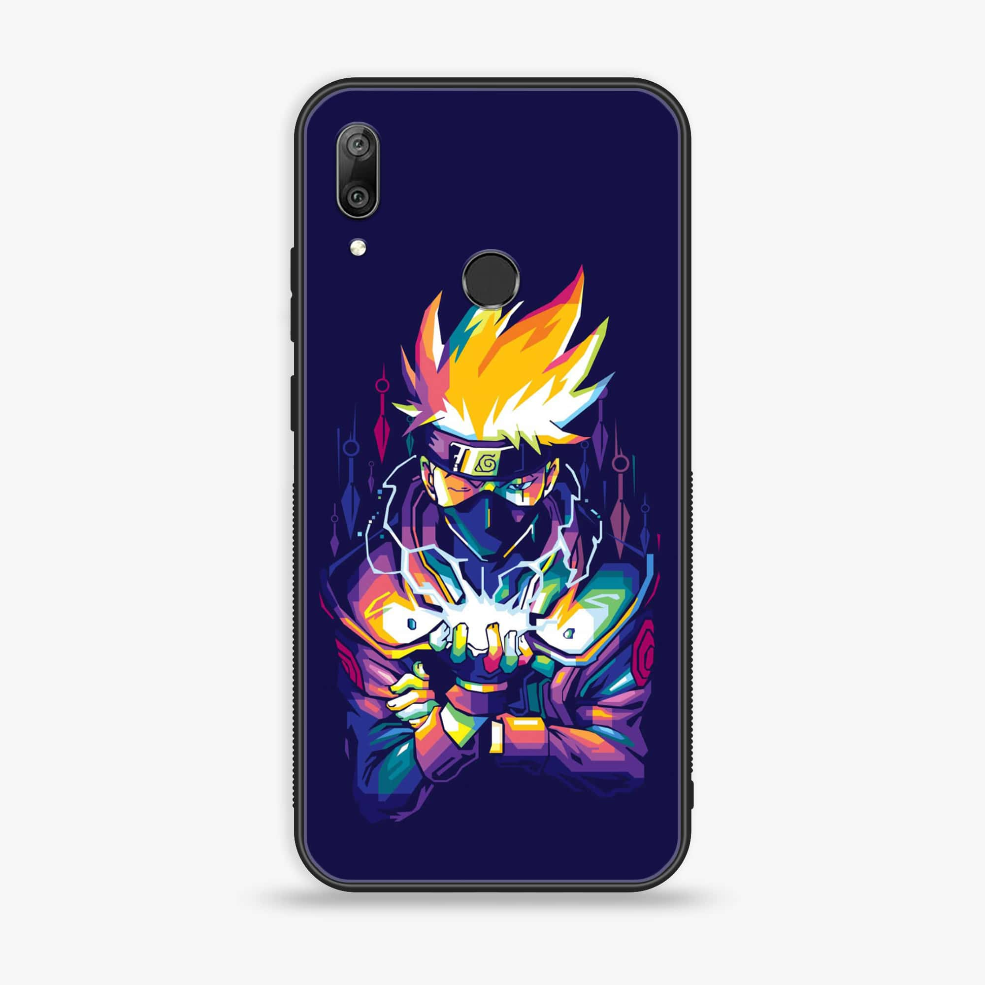 Huawei Y7 Prime (2019) - Anime 2.0 Series - Premium Printed Glass soft Bumper shock Proof Case