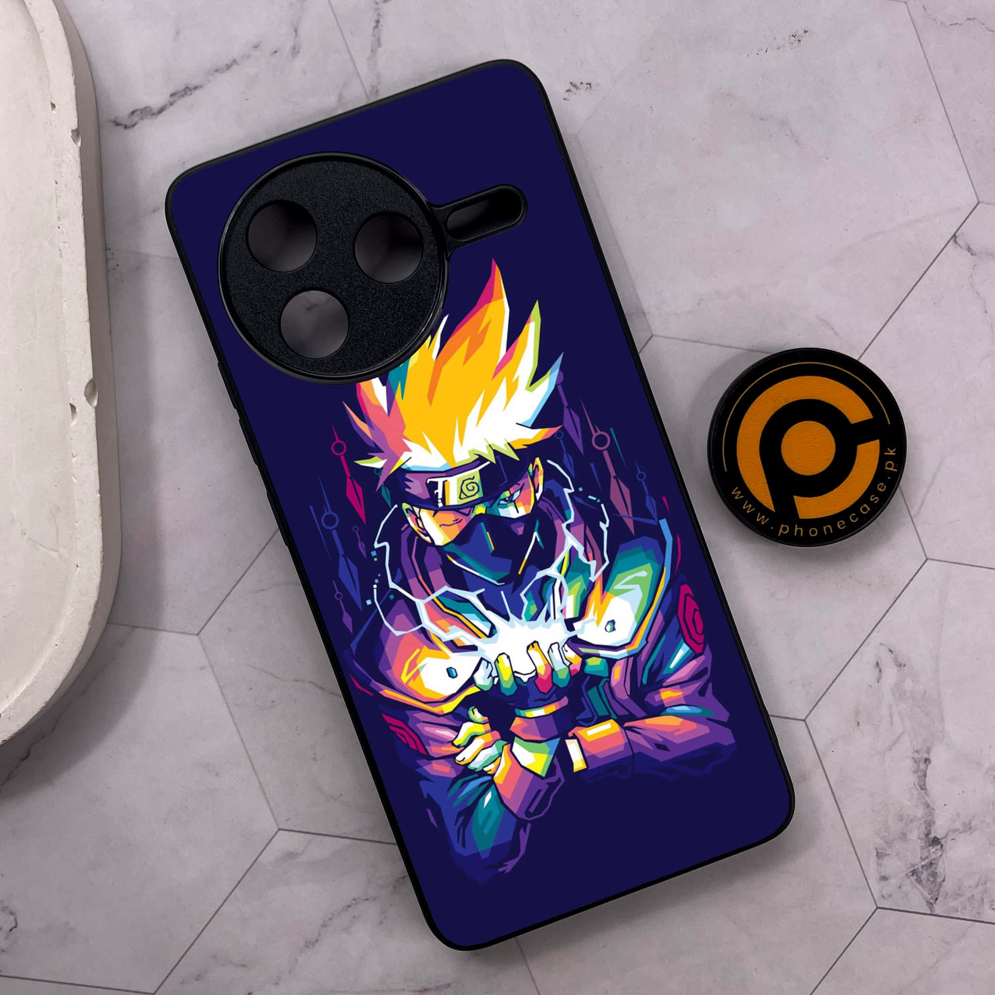 Xiaomi Poco F7 Pro 5G - Anime 2.0 Series - Premium Metal Printed soft Bumper shock Proof Case