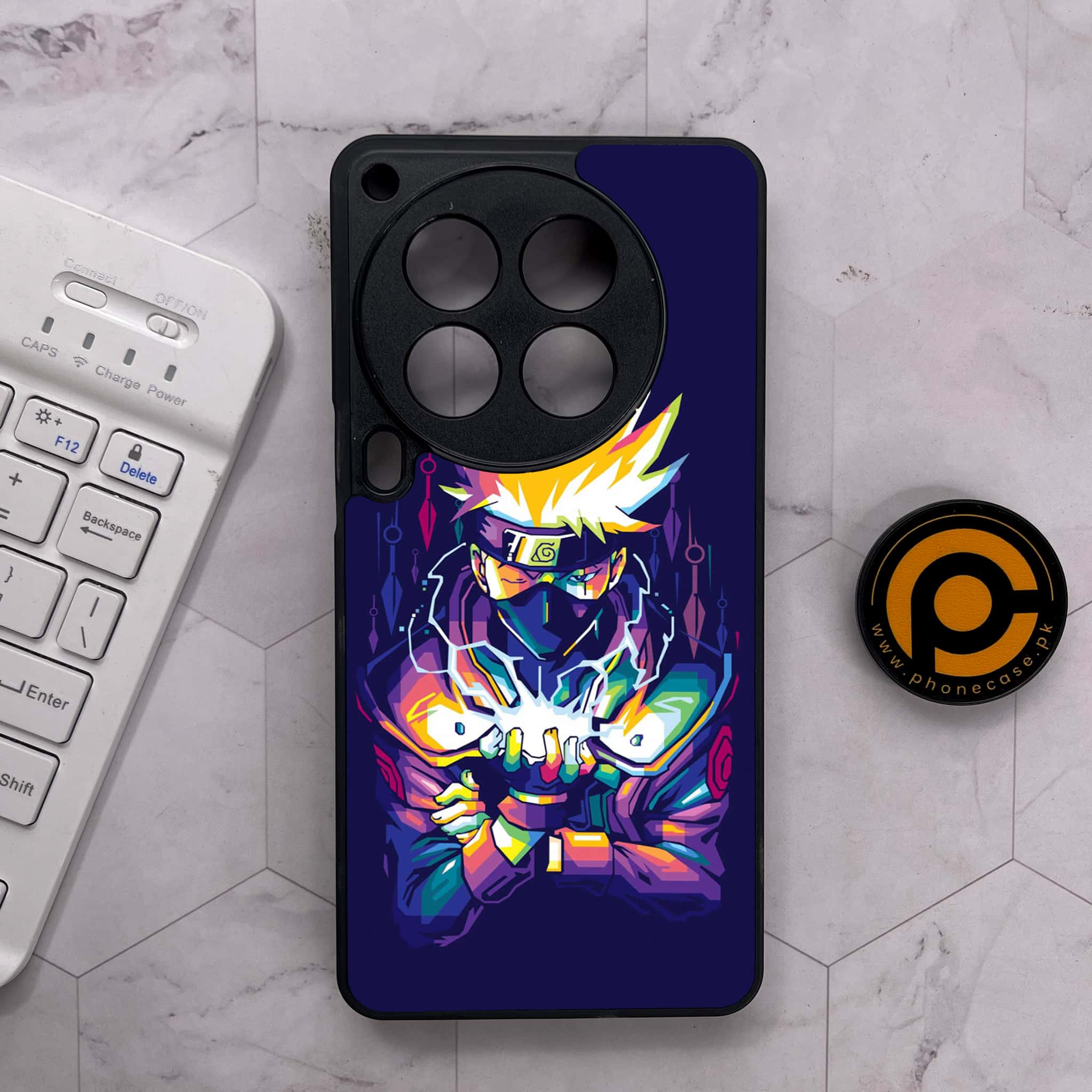 Tecno Camon 30 Premier - Anime 2.0 Series - Premium Metal Printed soft Bumper shock Proof Case