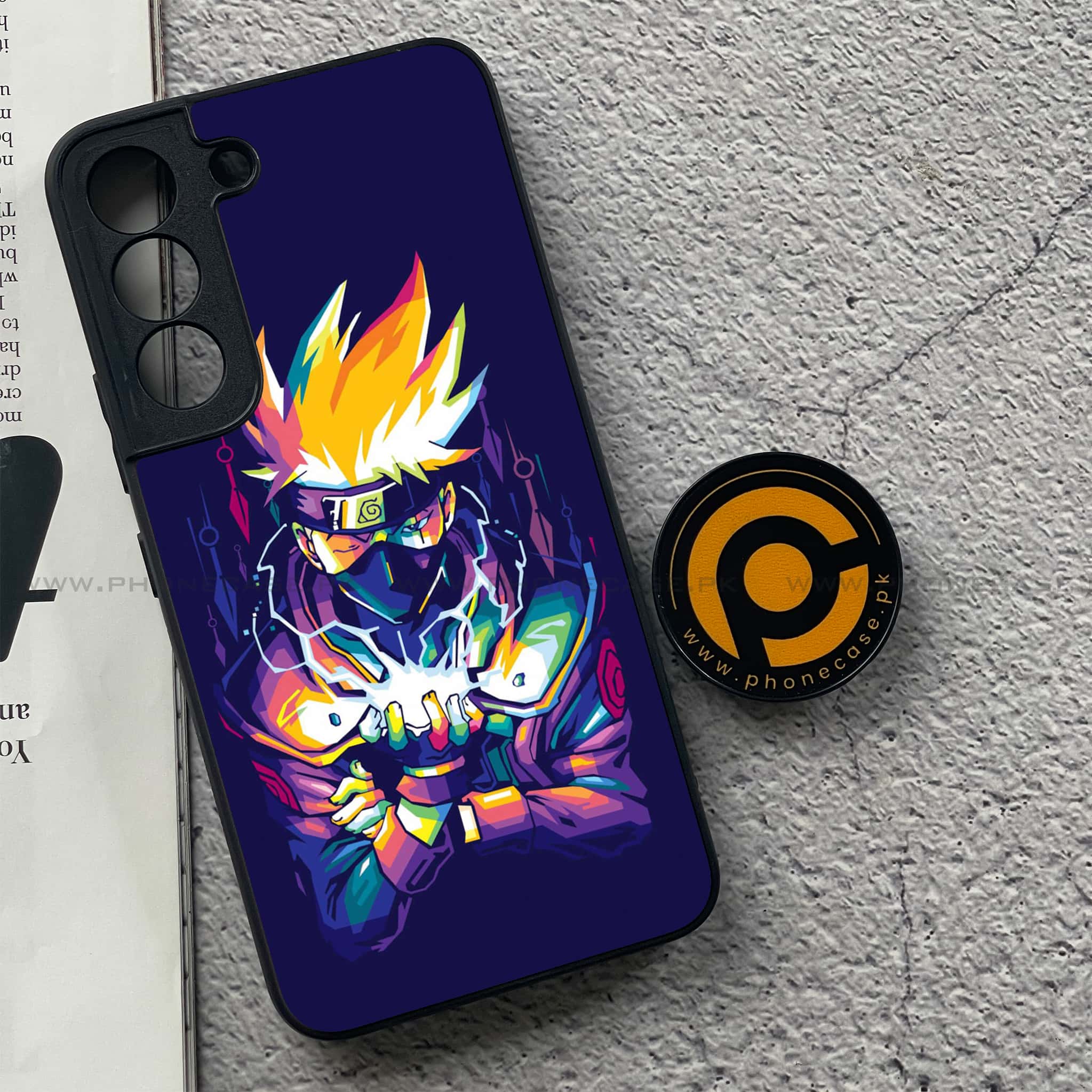 Samsung Galaxy S22 - Anime 2.0  Series - Premium Metal Printed soft Bumper shock Proof Case