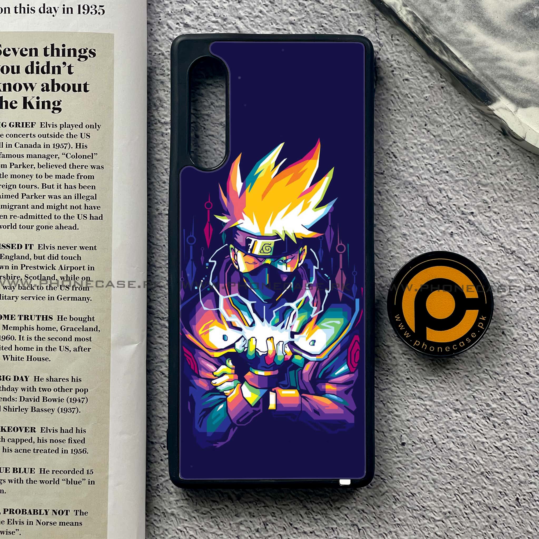 LG Velvet - Anime 2.0 Series - Premium Printed Glass soft Bumper shock Proof Case