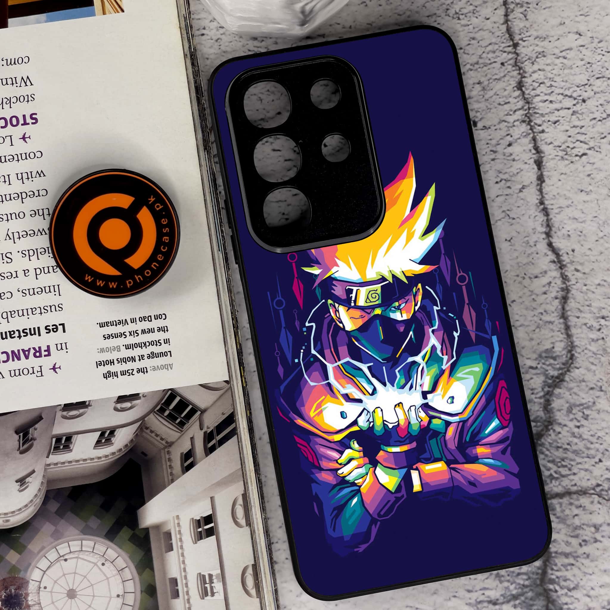 Vivo Y29 4G - Anime 2.0 Series - Premium Metal Printed soft Bumper Shock Proof Case
