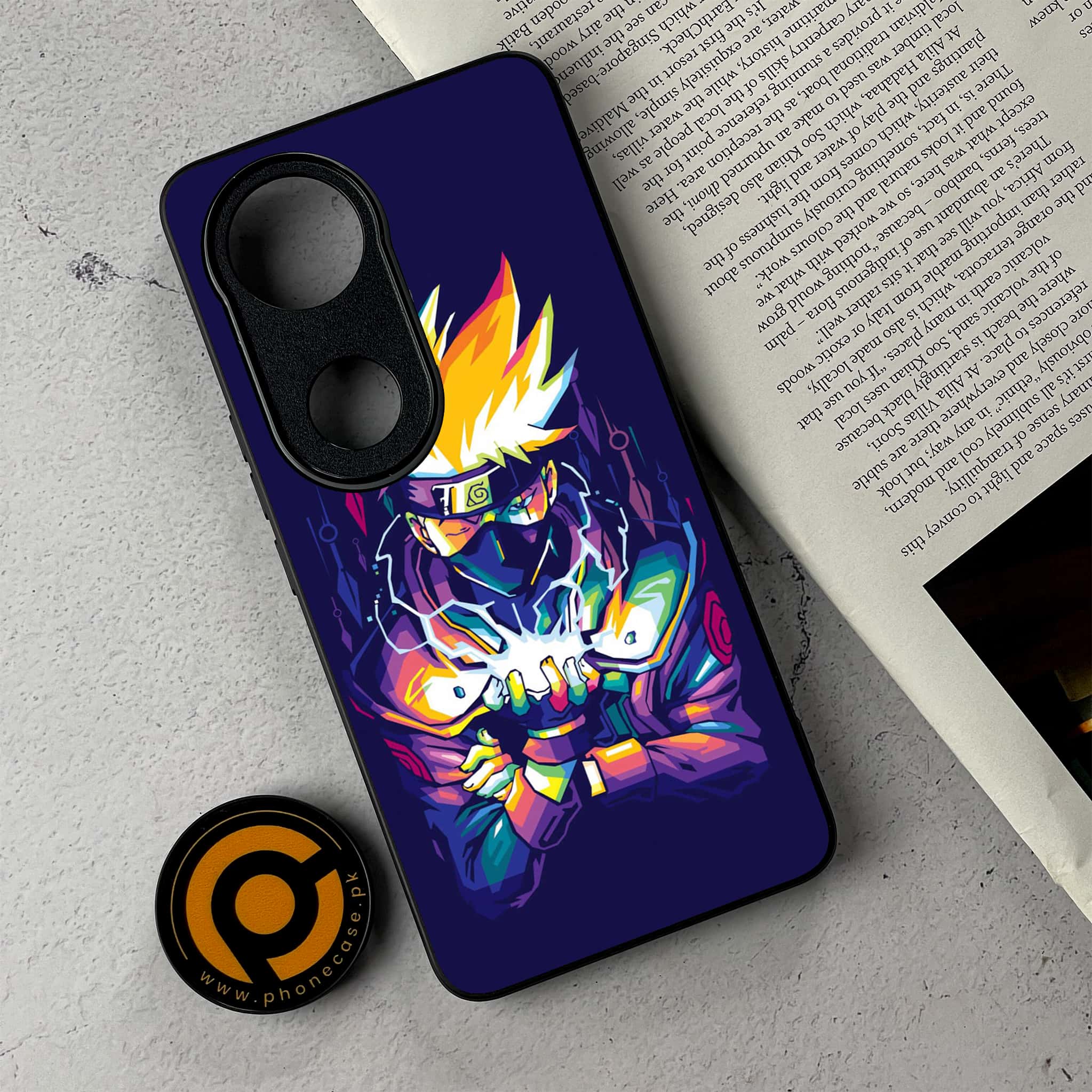 Vivo V50 - Anime 2.0 Series - Premium Metal Printed Soft Bumper Shockproof Case