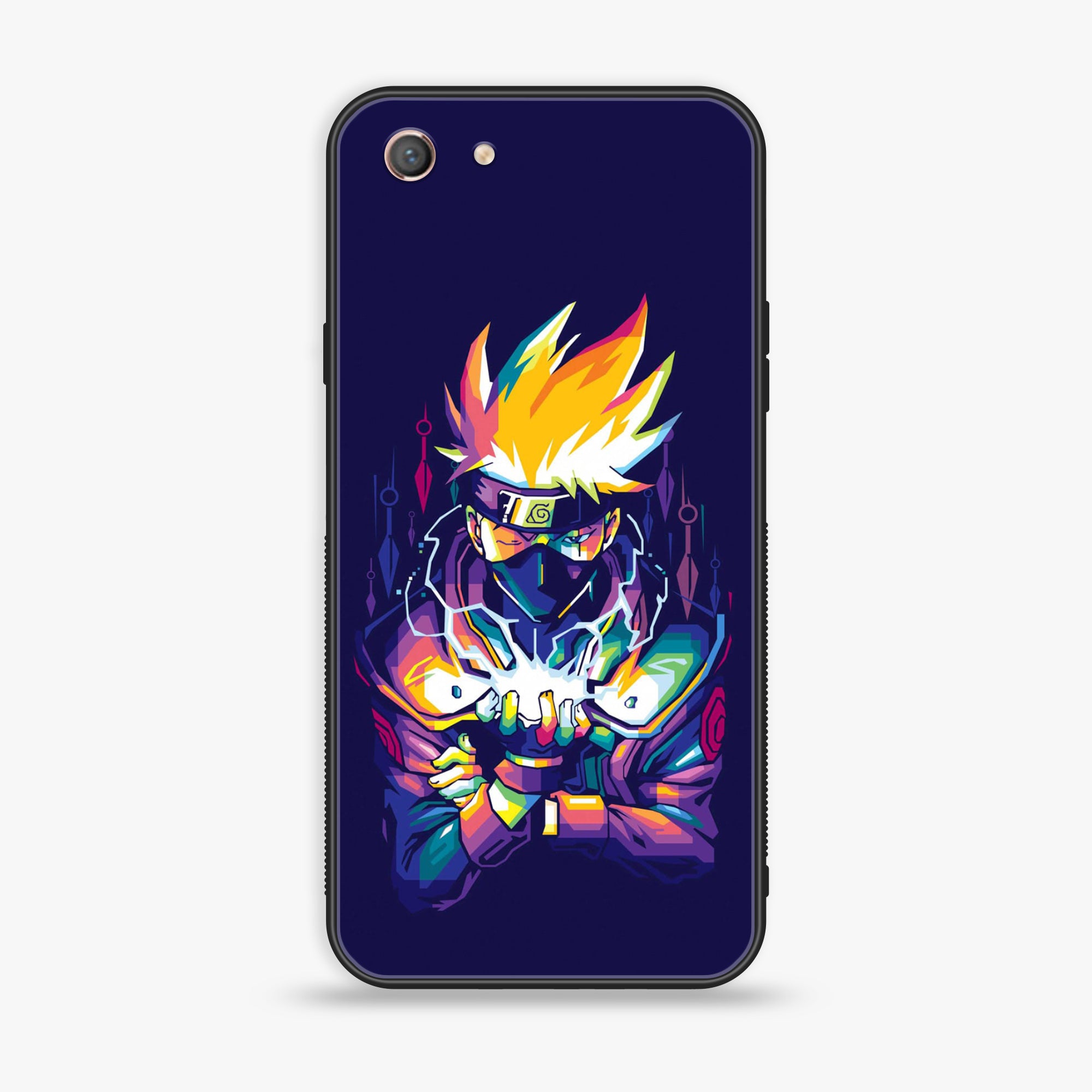 Oppo A71 (2017) - Anime 2.0 Series - Premium Printed Glass soft Bumper shock Proof Case