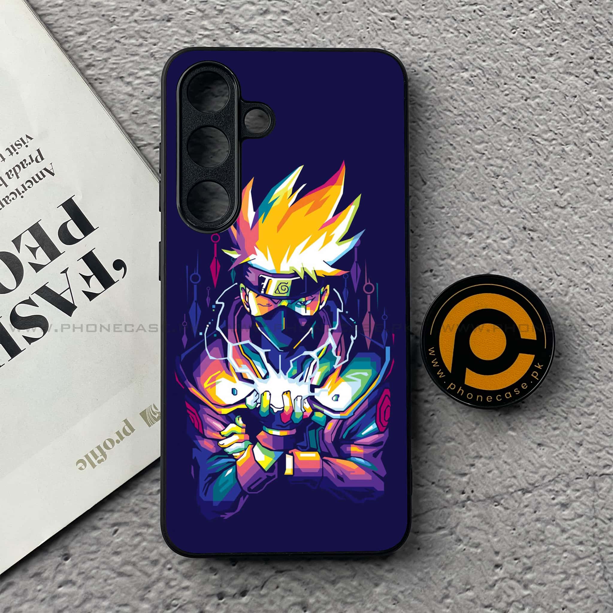 Samsung Galaxy S25 FE - Anime 2.0 Series - Premium Metal Printed soft Bumper shock Proof Case