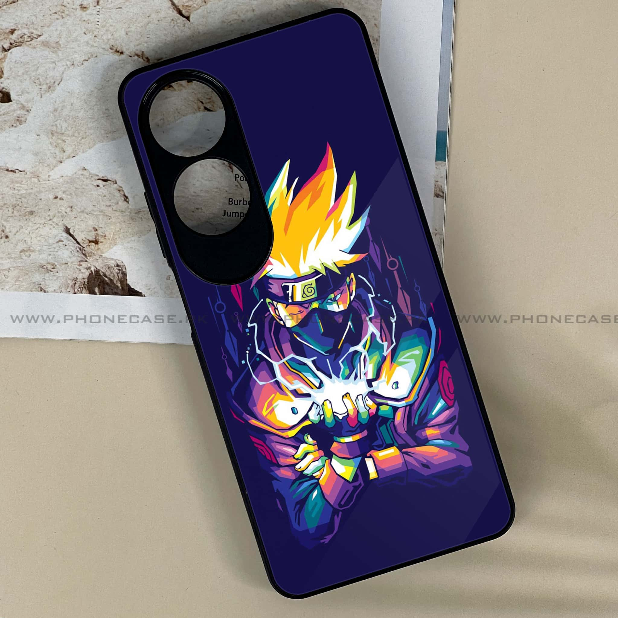 Oppo A60 - Anime 2.0 Series - Premium Printed Metal soft Bumper shock Proof Case