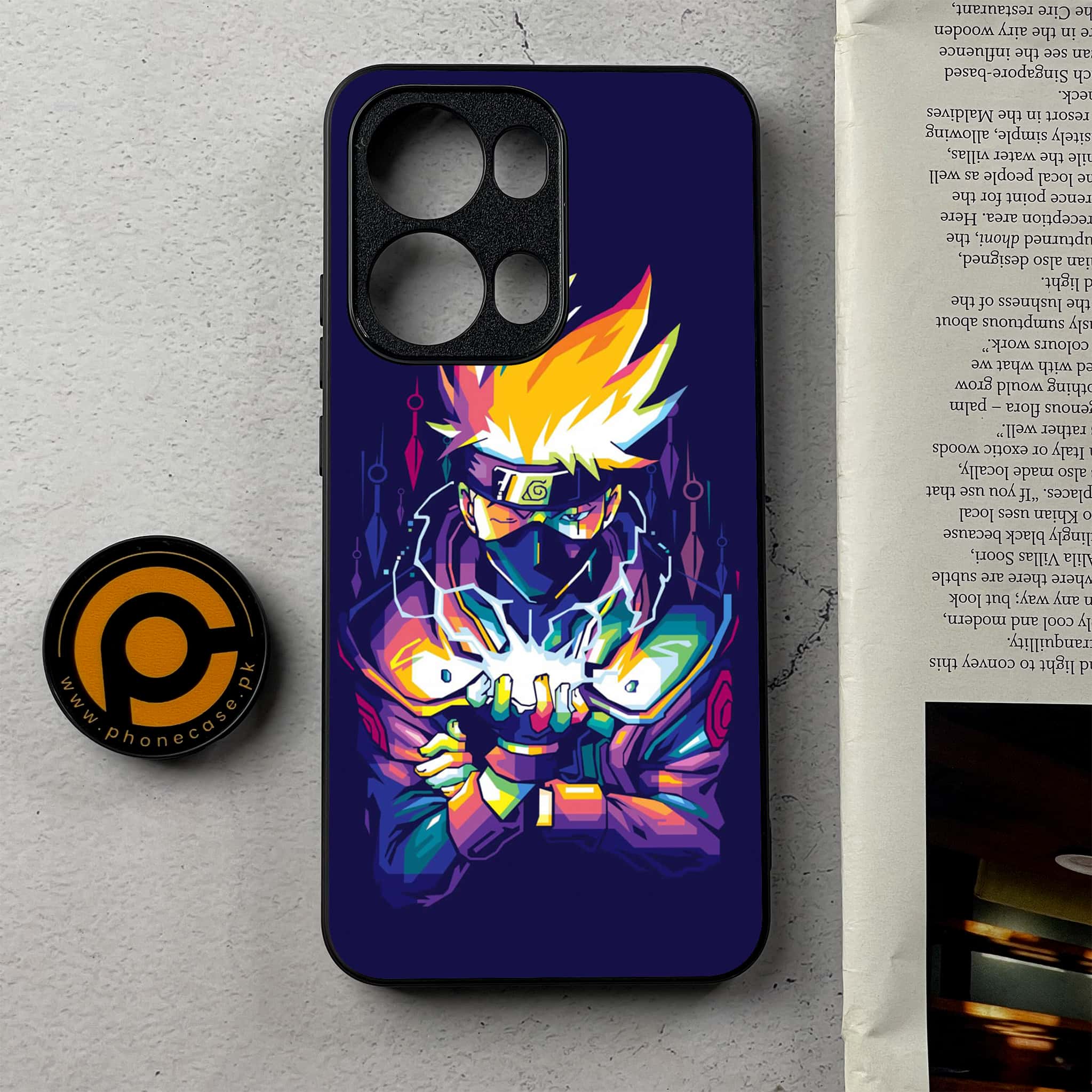 Oppo Reno 13 Pro - Anime 2.0 Series - Premium Metal Printed Soft Bumper Shockproof Case