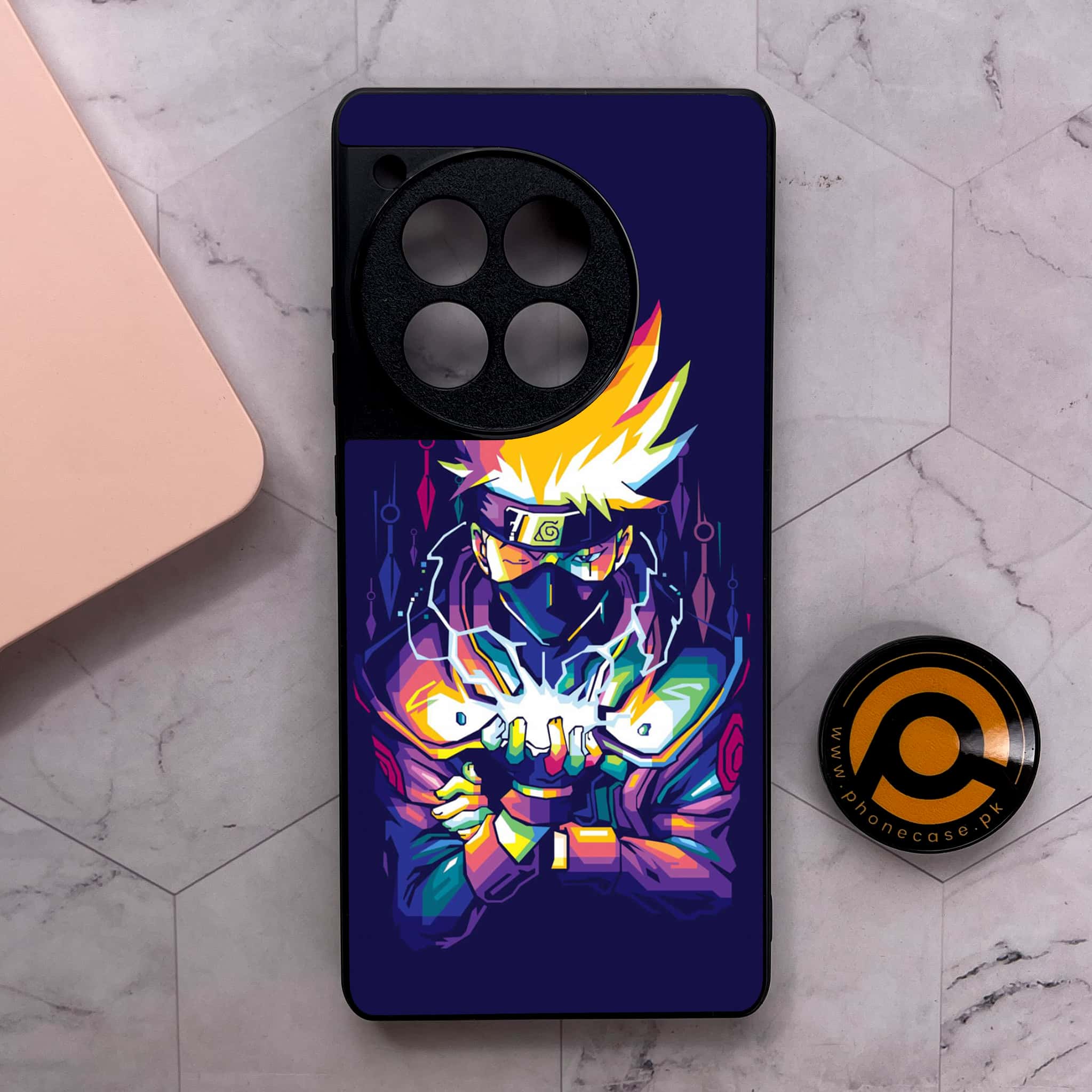 OnePlus 12R - Anime 2.0 Series - Premium Metal Printed soft Bumper shock Proof Case