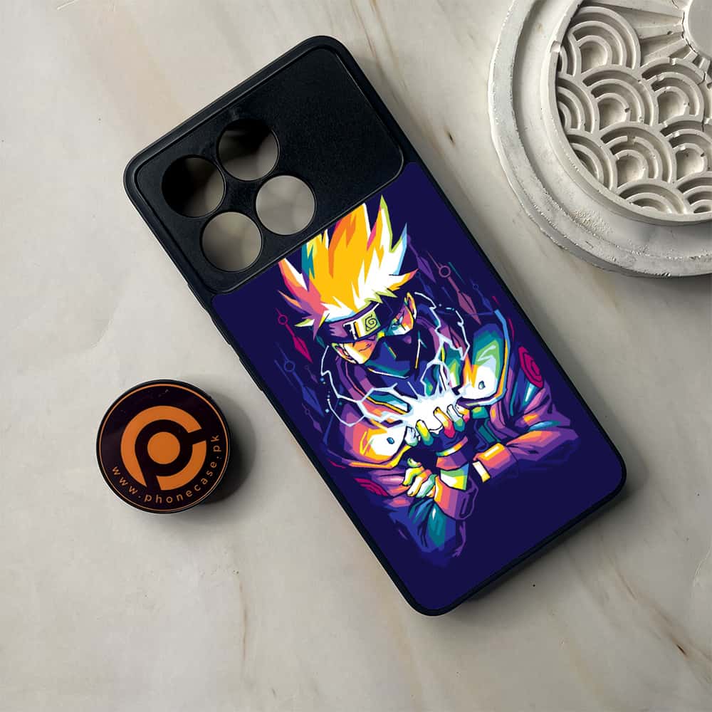 Xiaomi Poco F6 Pro - Anime 2.0 Series - Premium Metal Printed soft Bumper shock Proof Case