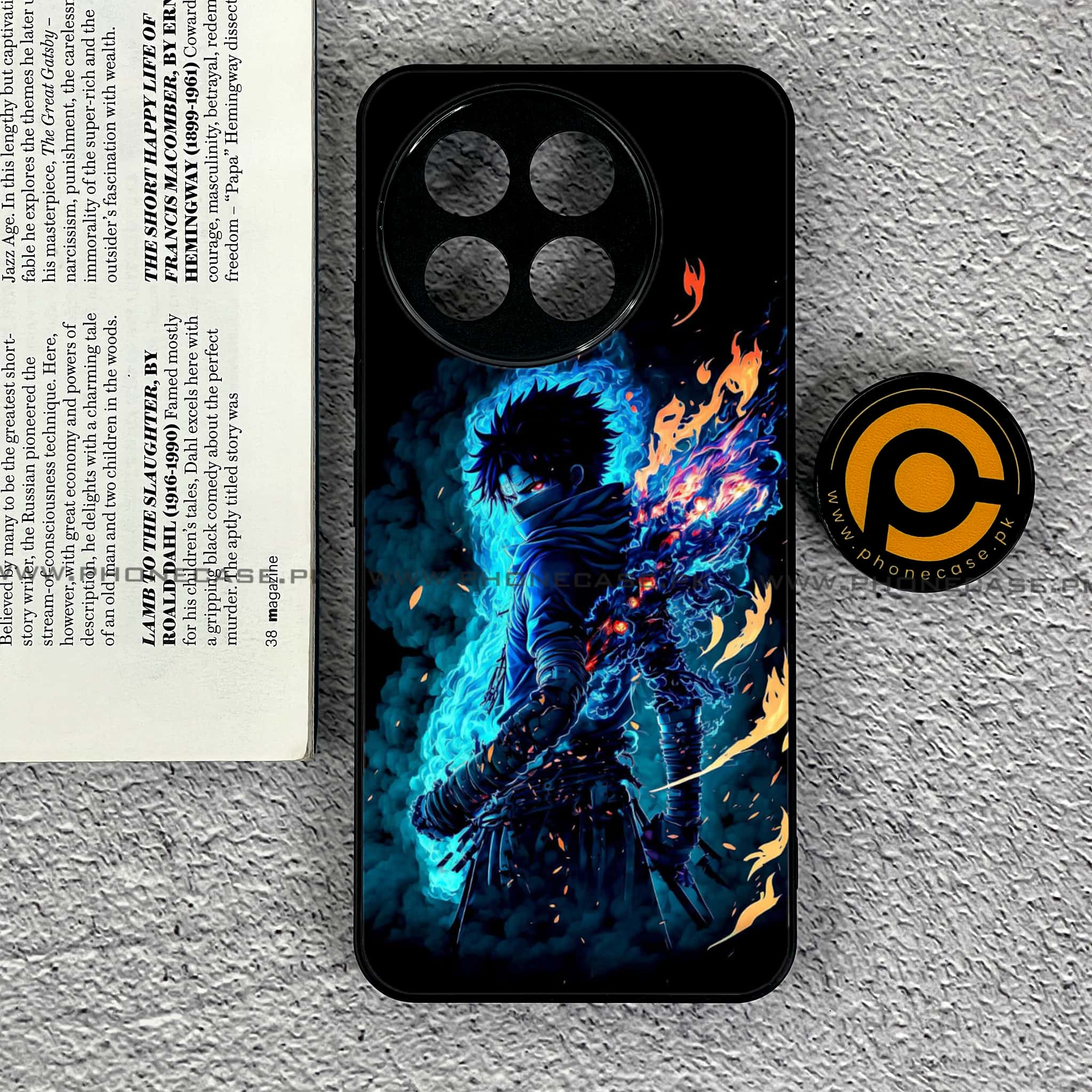 Tecno Spark 30 Pro - Anime 2.0 Series - Premium Printed Glass soft Bumper shock Proof Case