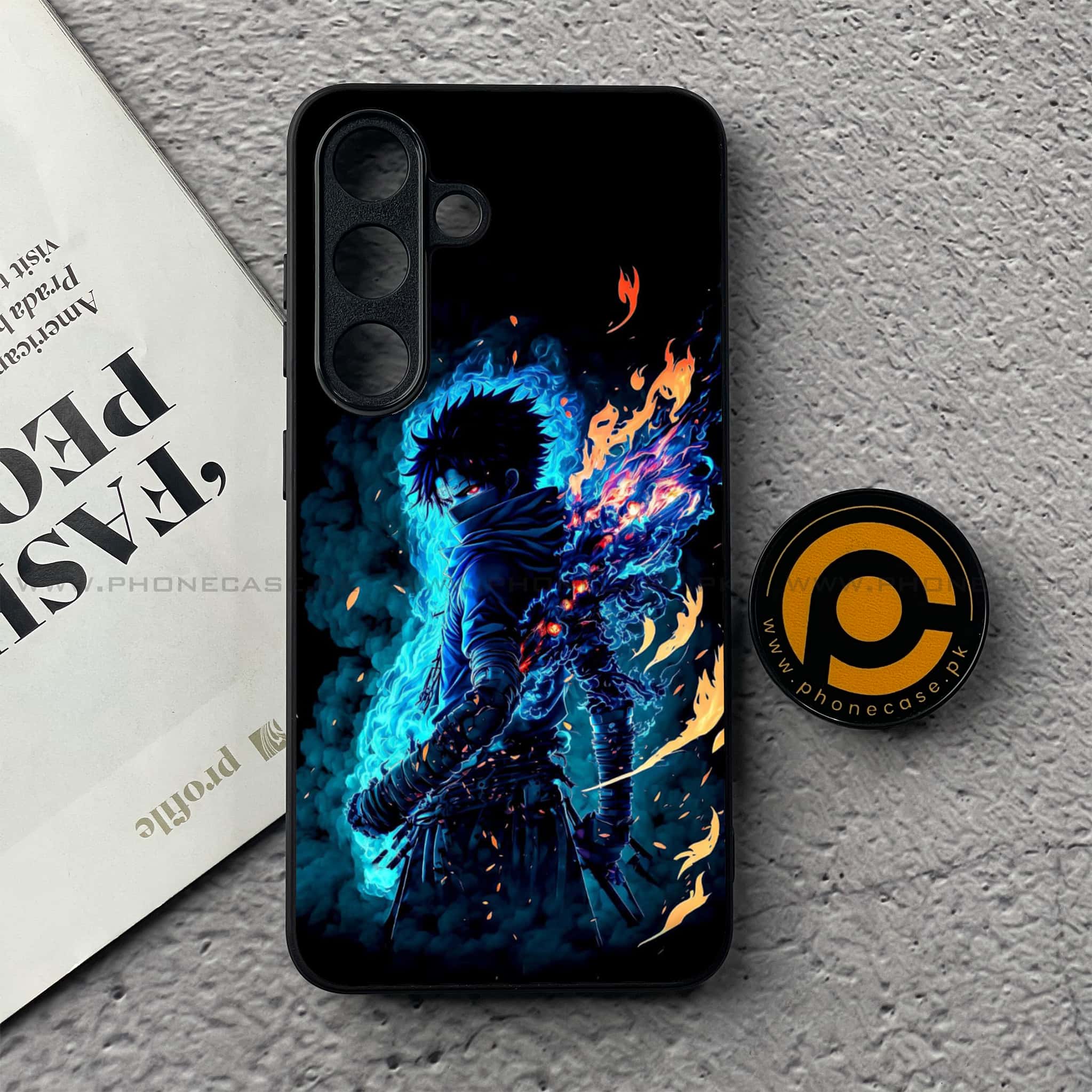 Samsung Galaxy S25 FE - Anime 2.0 Series - Premium Metal Printed soft Bumper shock Proof Case