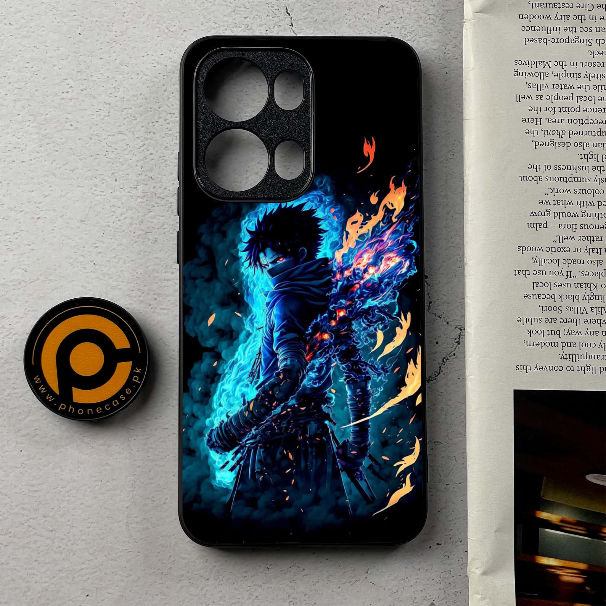 Oppo Reno 13 Pro - Anime 2.0 Series - Premium Metal Printed Soft Bumper Shockproof Case
