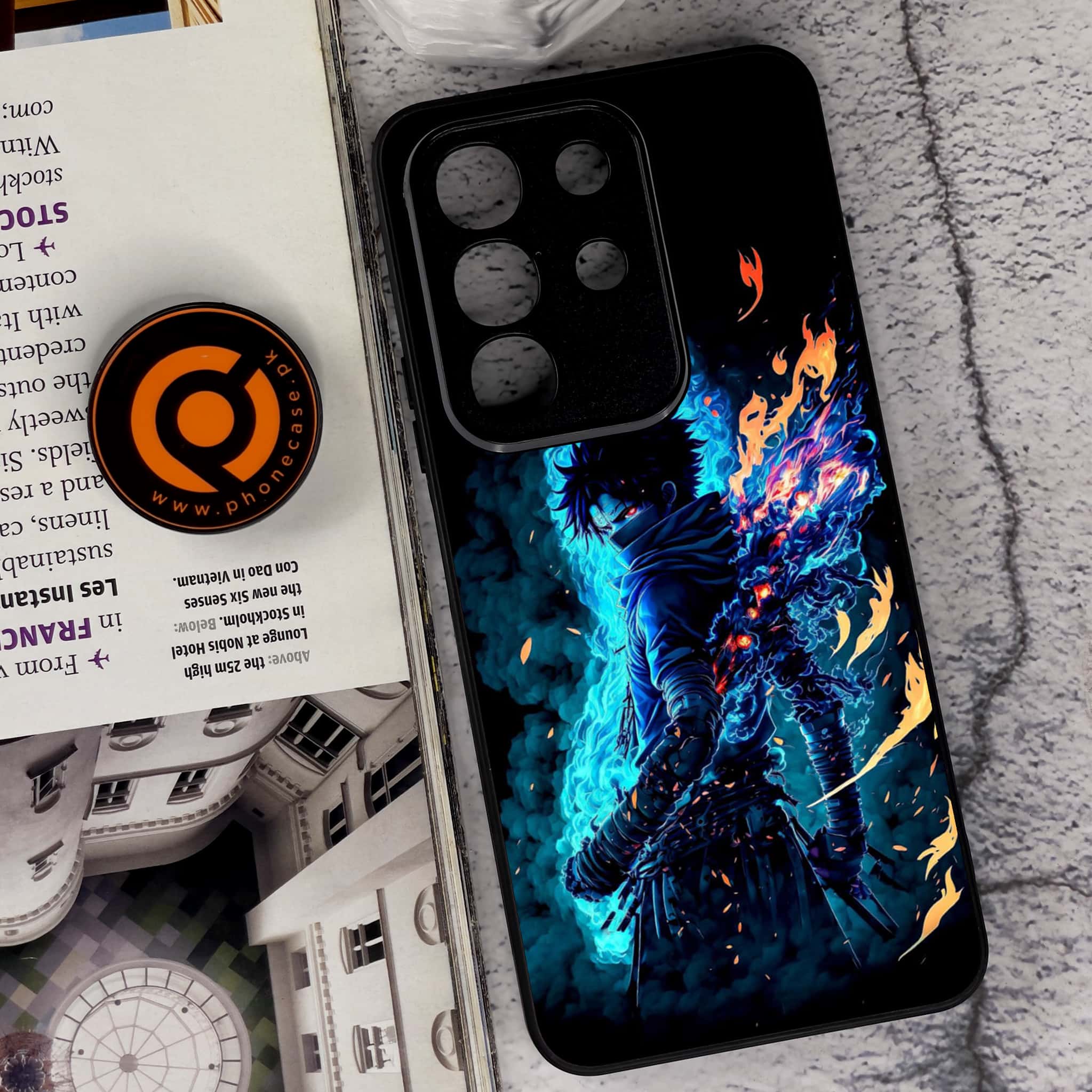 Vivo Y29 4G - Anime 2.0 Series - Premium Metal Printed soft Bumper Shock Proof Case