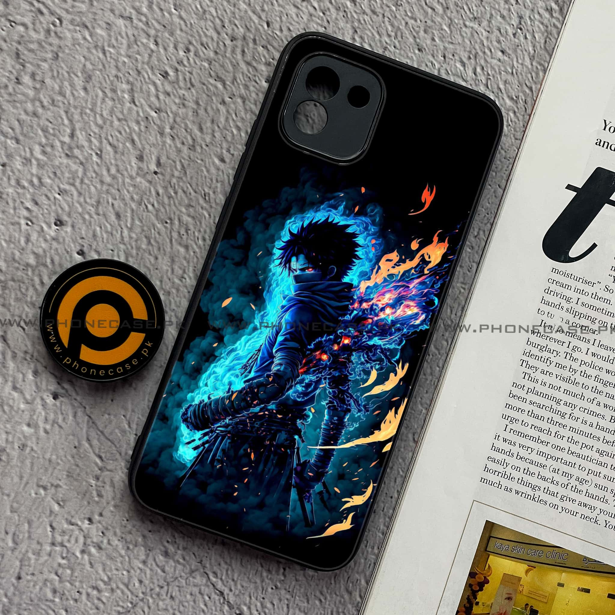 Samsung Galaxy A03 - Anime 2.0 Series - Premium Printed Glass soft Bumper shock Proof Case