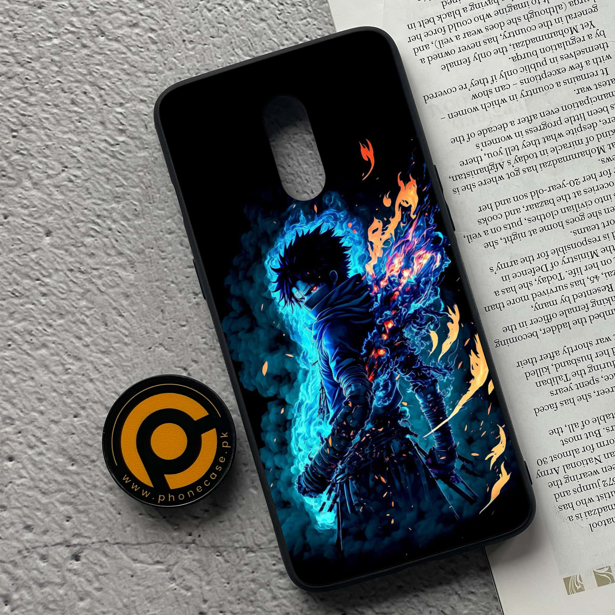 OnePlus 7 - Anime 2.0 Series - Premium Printed Glass soft Bumper shock Proof Case