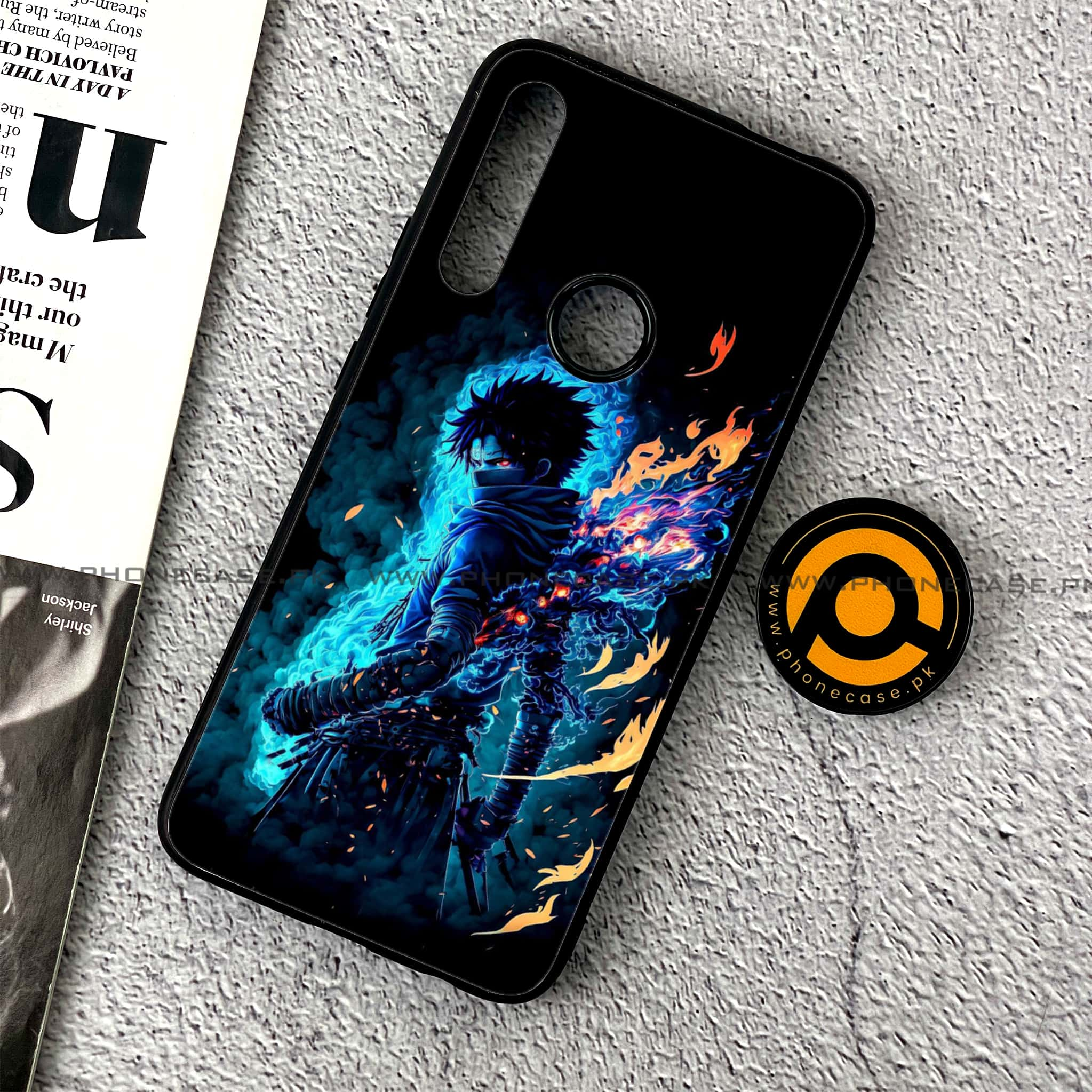 Huawei Y9 Prime (2019) - Anime 2.0 Series - Premium Printed Glass soft Bumper shock Proof Case