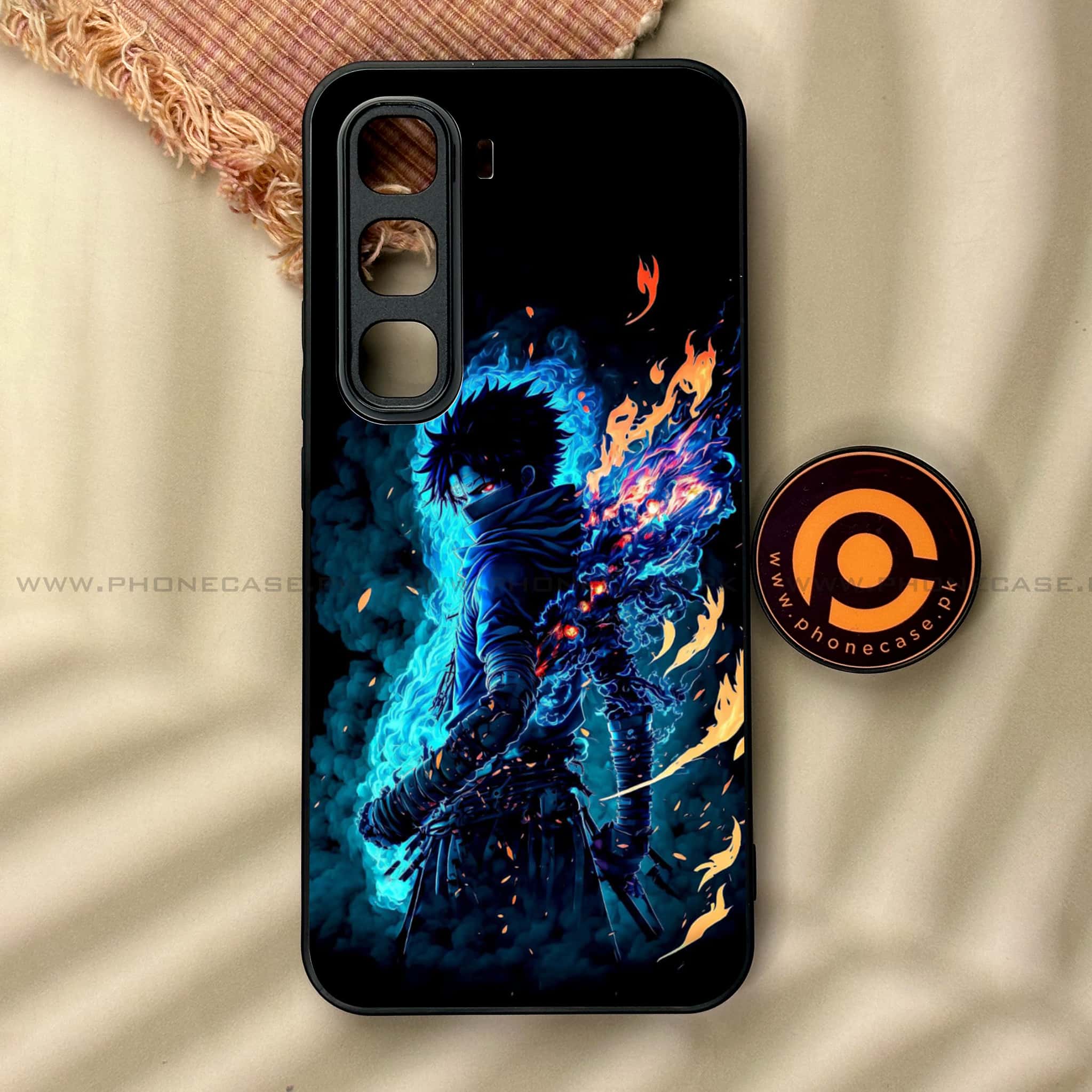 Infinix Hot 60 Pro - Anime 2.0 Series - Premium Metal Printed soft Bumper shock Proof Case