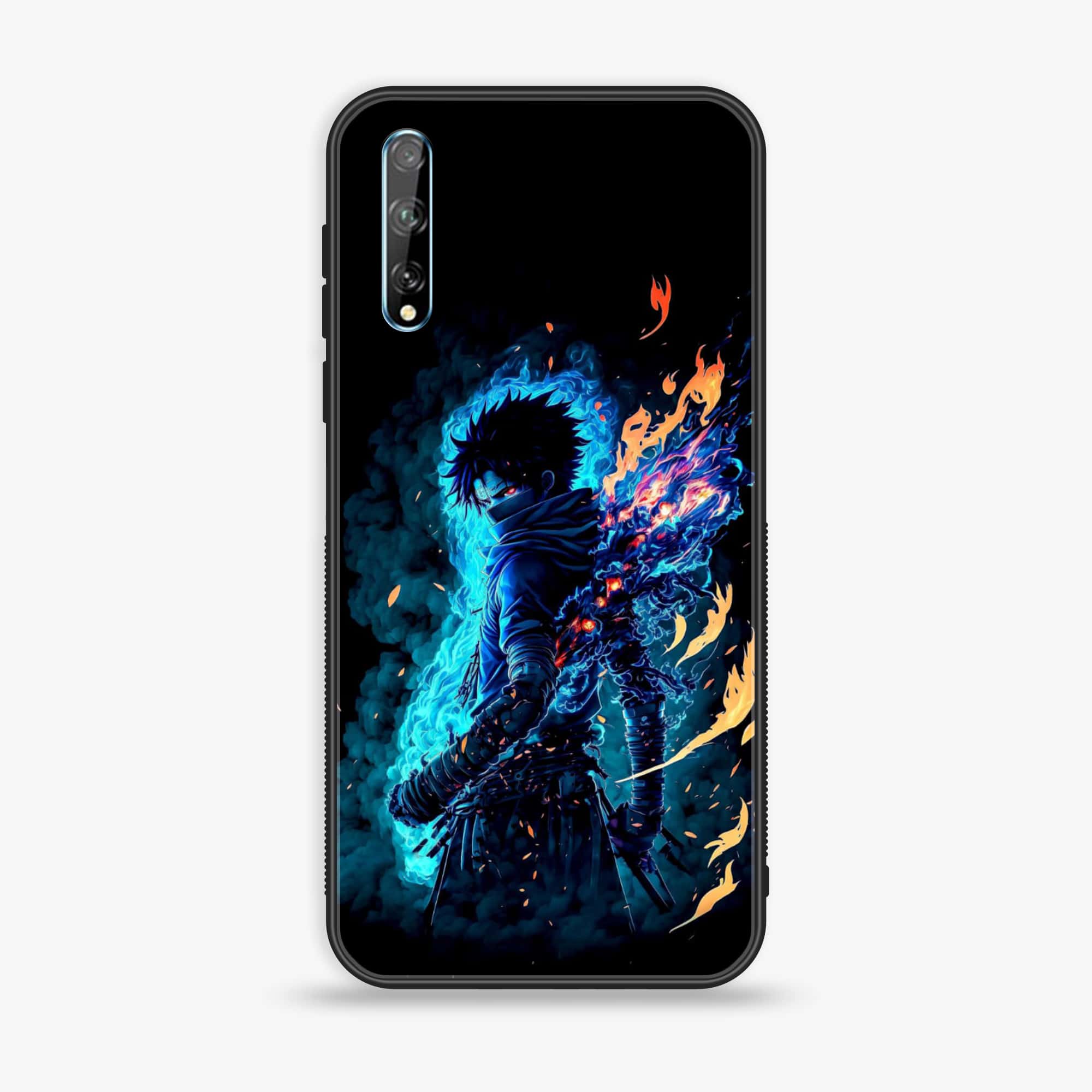 Huawei Y8p - Anime 2.0 Series - Premium Printed Glass soft Bumper shock Proof Case