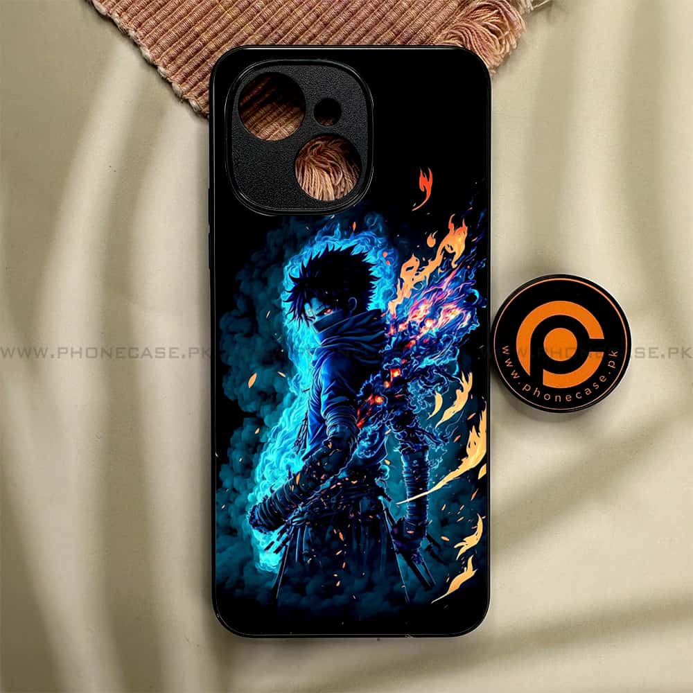 Tecno Spark 40C - Anime 2.0 Series - Premium Metal Printed soft Bumper shock Proof Case