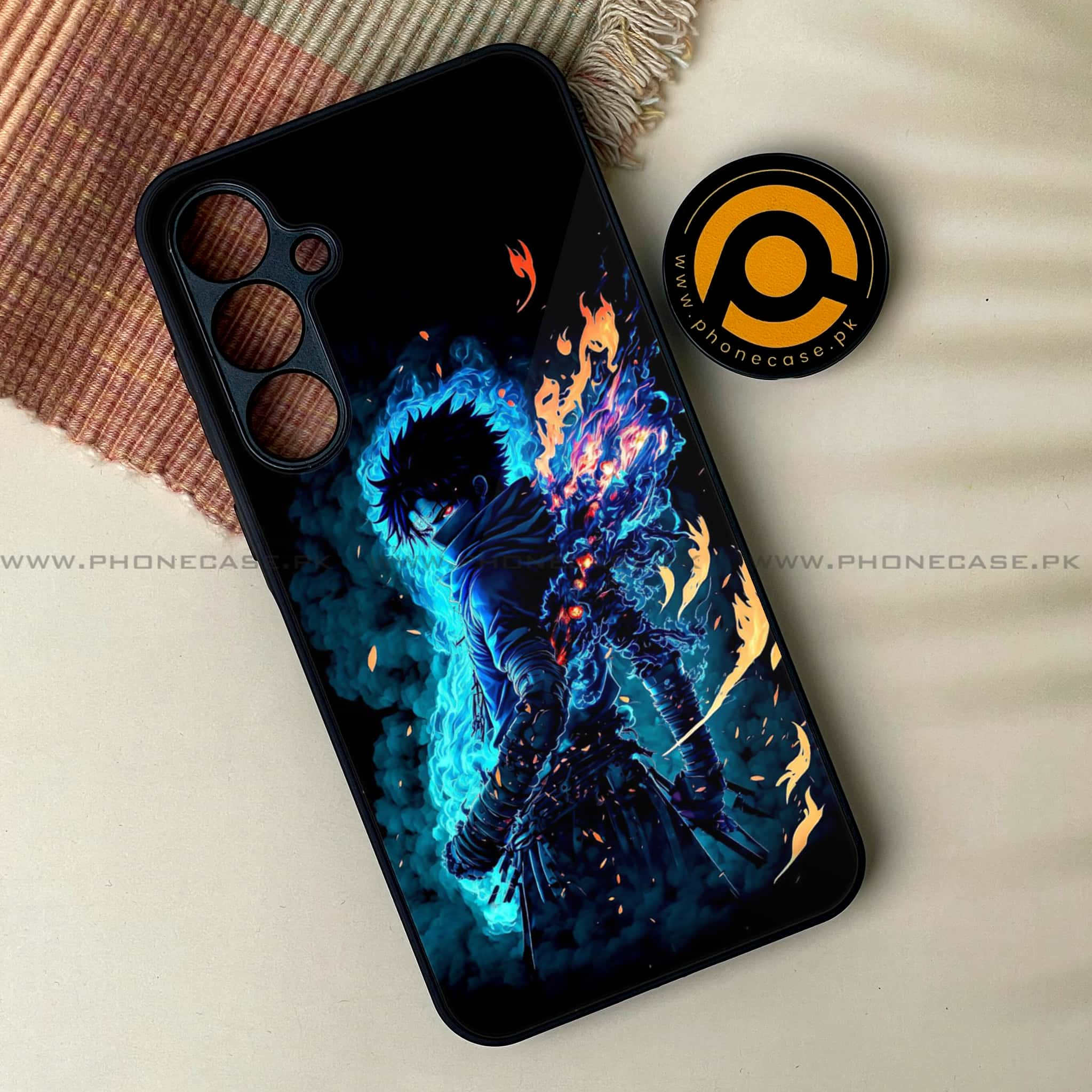 Galaxy A35 5G - Anime 2.0 Series - Premium Printed Glass soft Bumper shock Proof Case