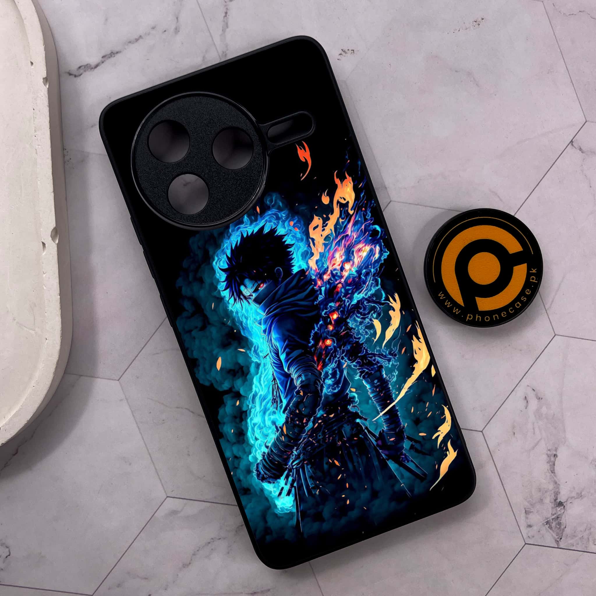 Xiaomi Poco F7 Pro 5G - Anime 2.0 Series - Premium Metal Printed soft Bumper shock Proof Case