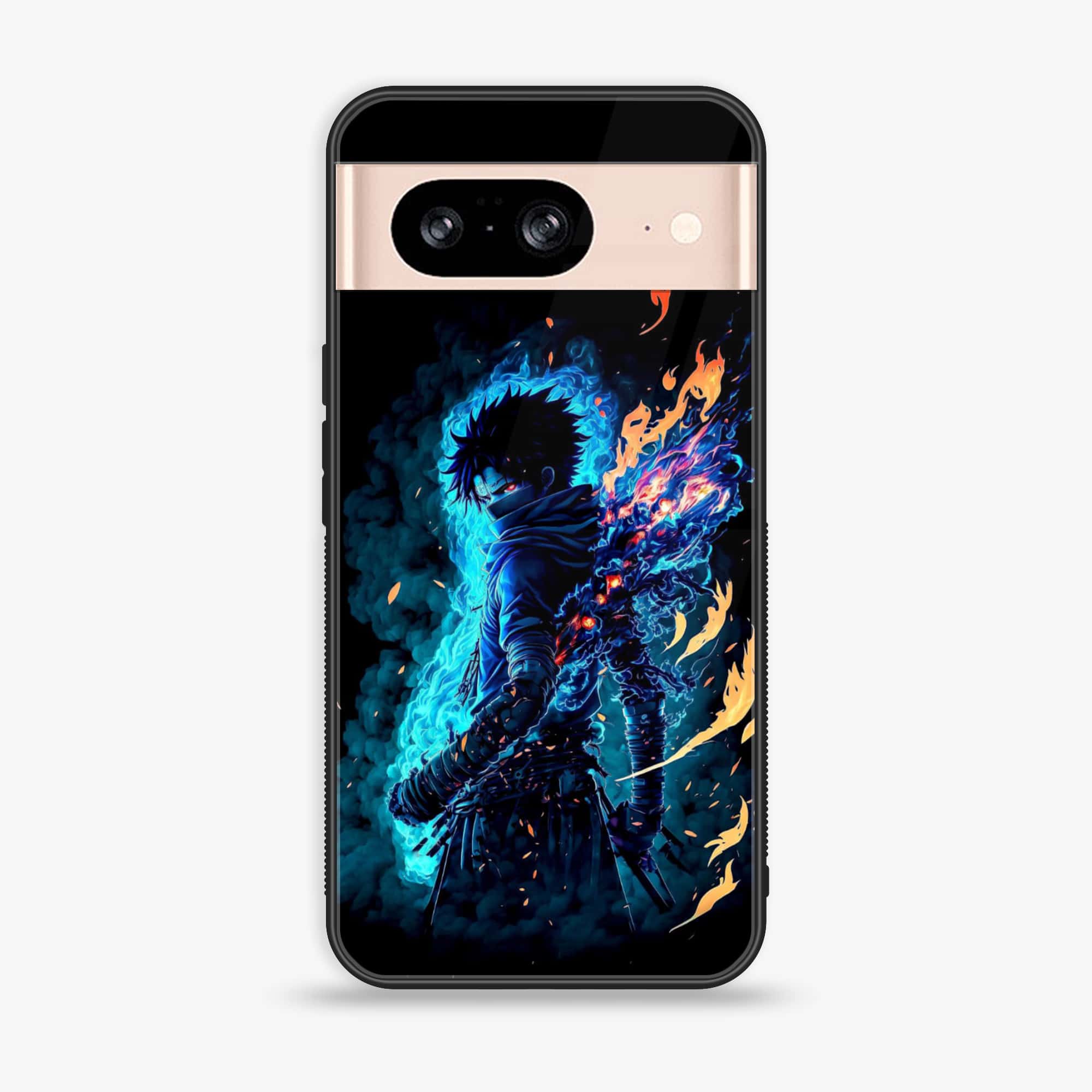 Google Pixel 8 - Anime 2.0 Series - Premium Metal Printed soft Bumper Shock Proof Case